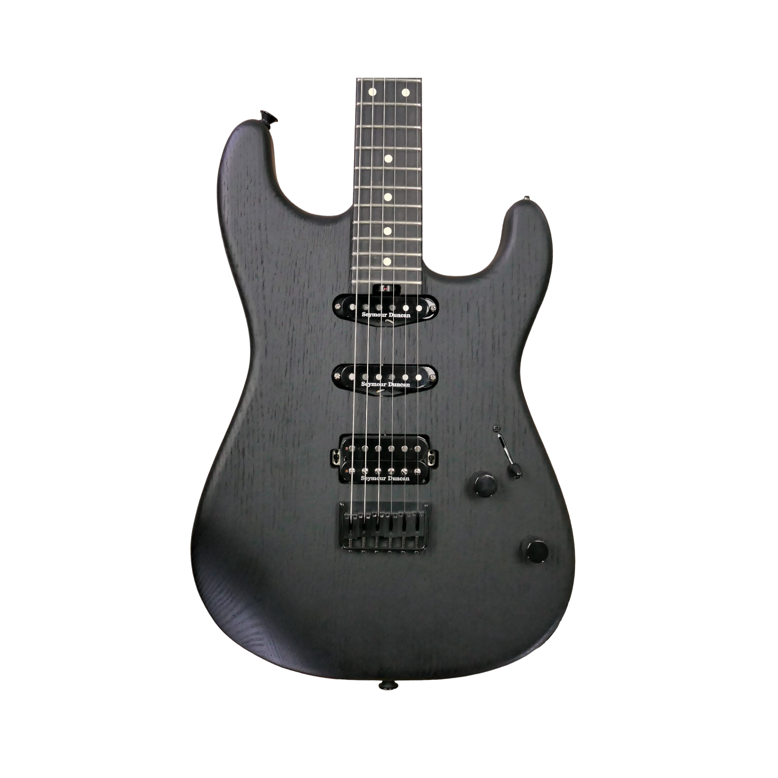 Charvel Pro-Mod San Dimas® Style 1 HSS HT E Sassafras, Ebony Fingerboard, Satin Black