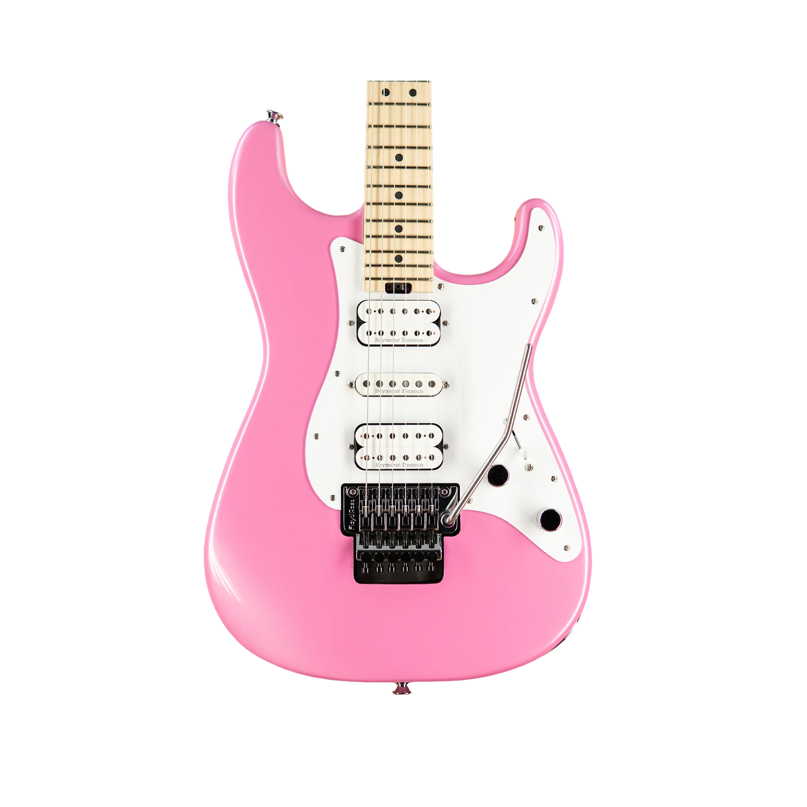 Charvel Pro-Mod So-Cal Style 1 HSH FR M, Maple Fingerboard, Platinum Pink