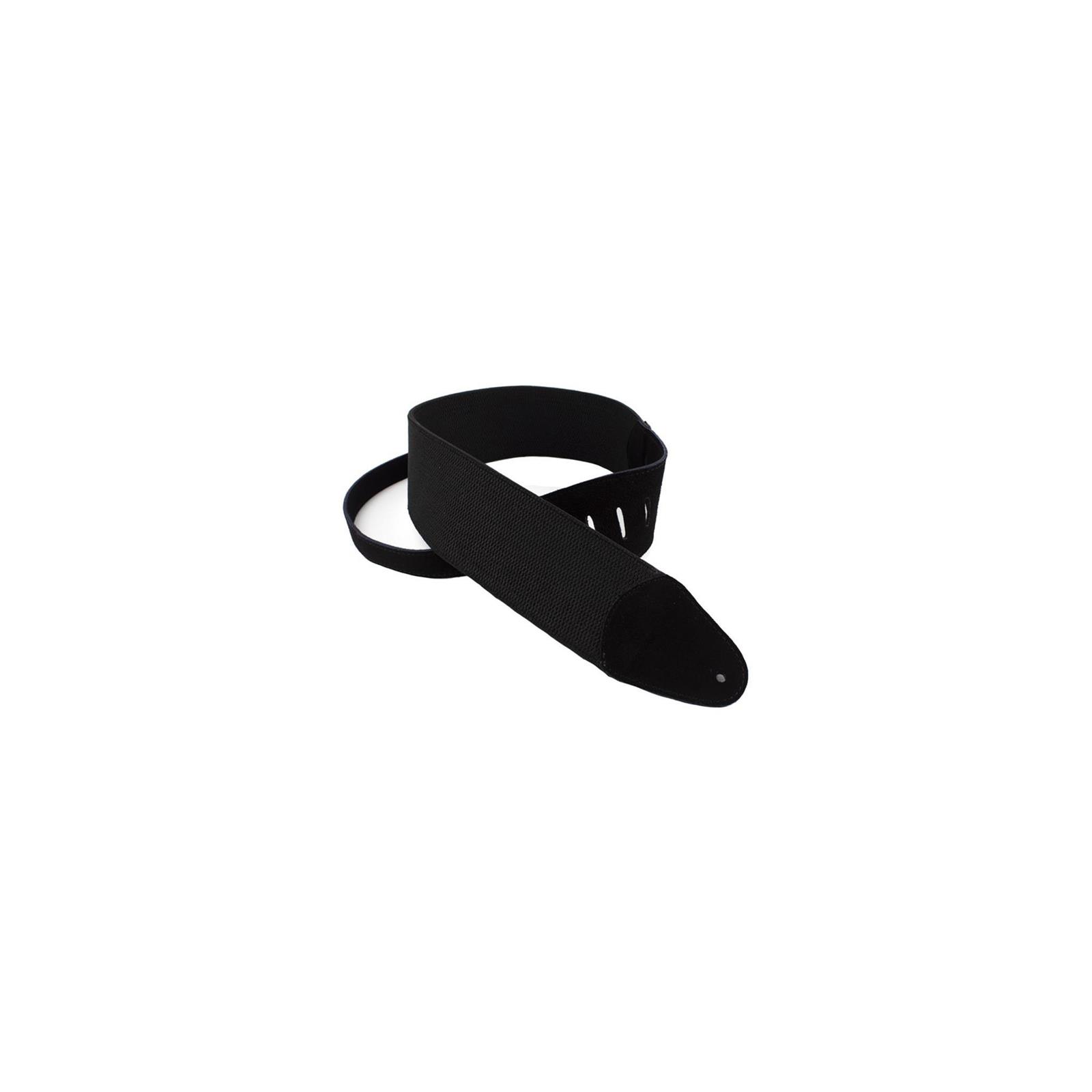 Henry Heller Flex Strap - Suede Backing, Black, Underside Pocket