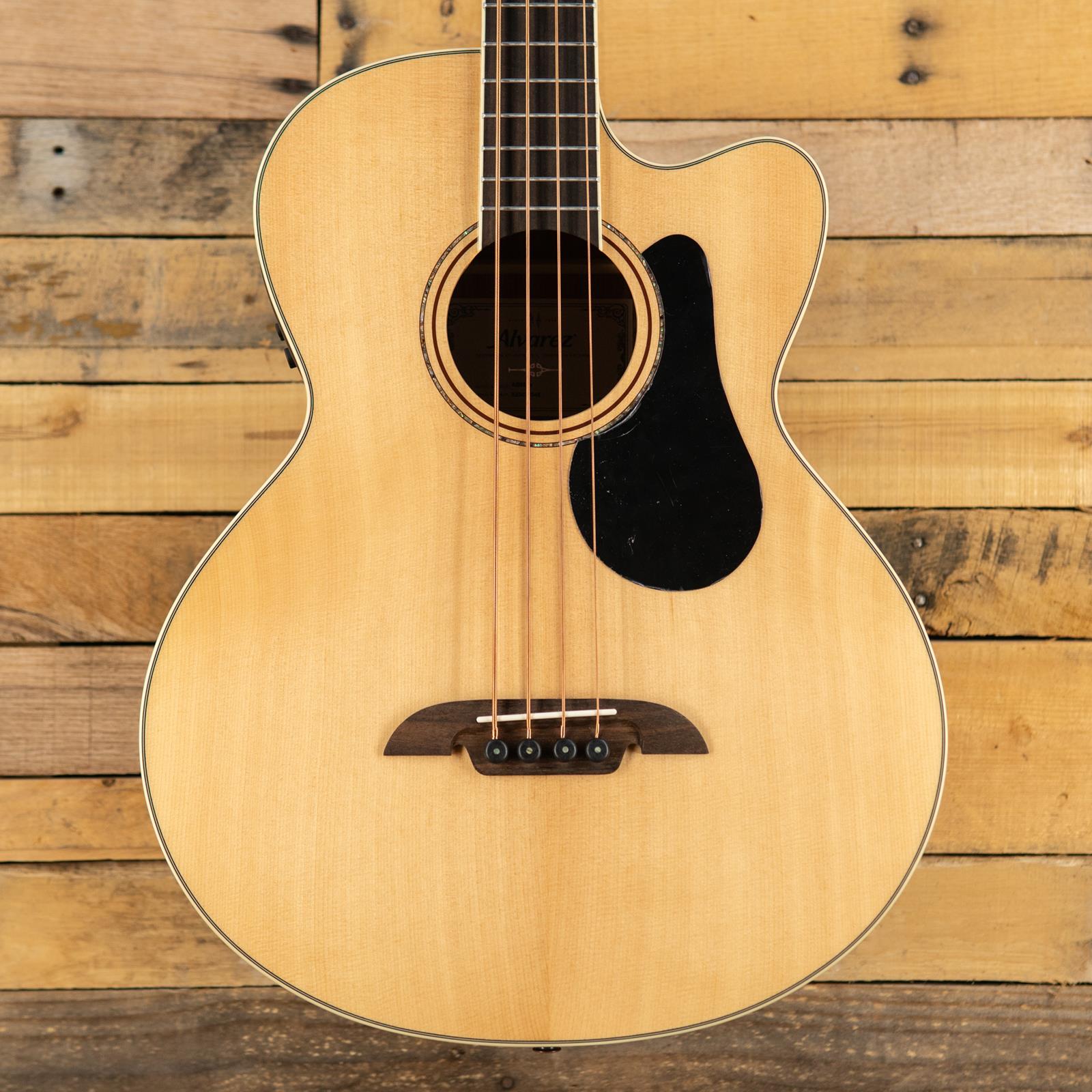 Alvarez AB60ce, Artist Bass Acoustic Electric with Cutaway