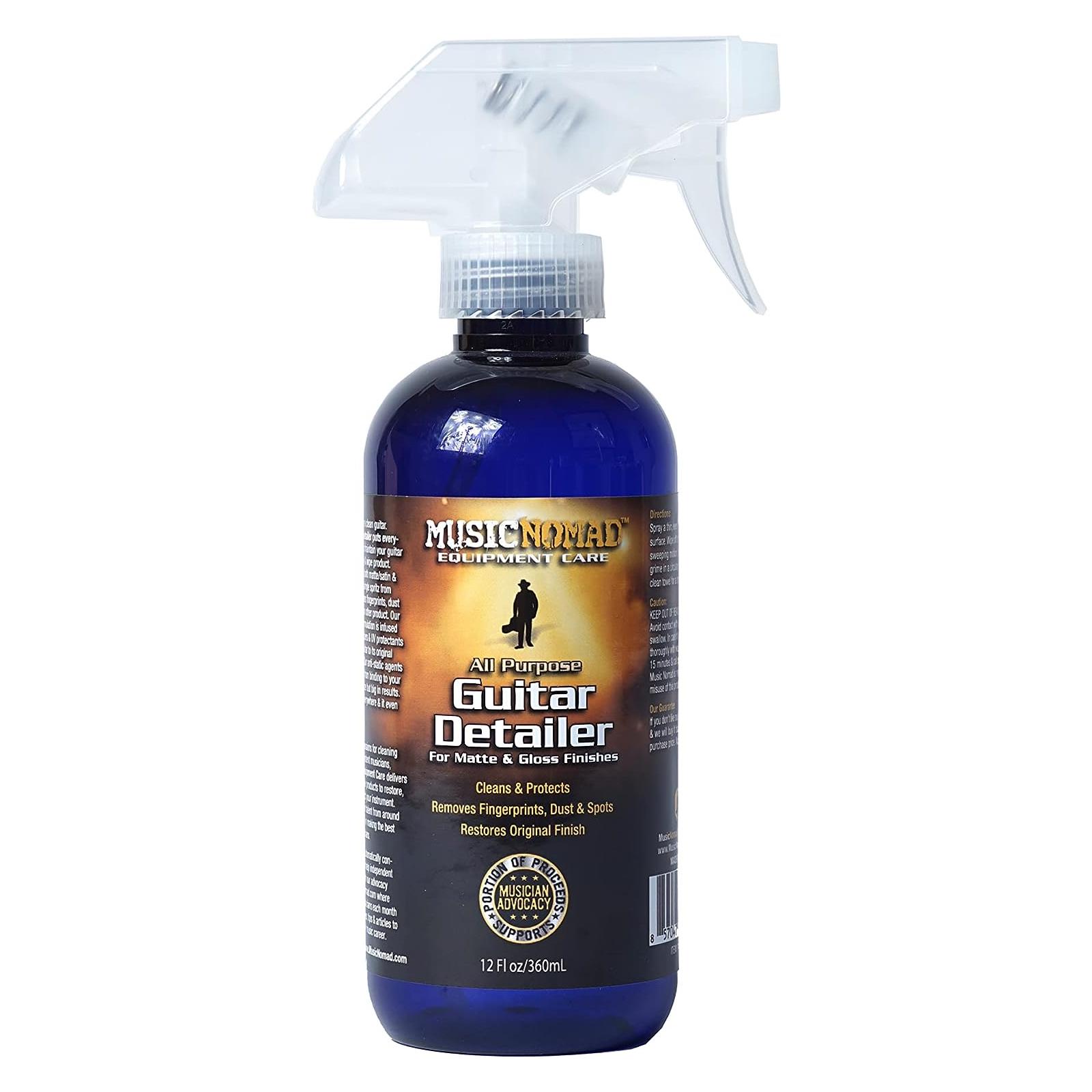 Music Nomad Guitar Detailer Tech Size - Matte & Gloss Cleaner