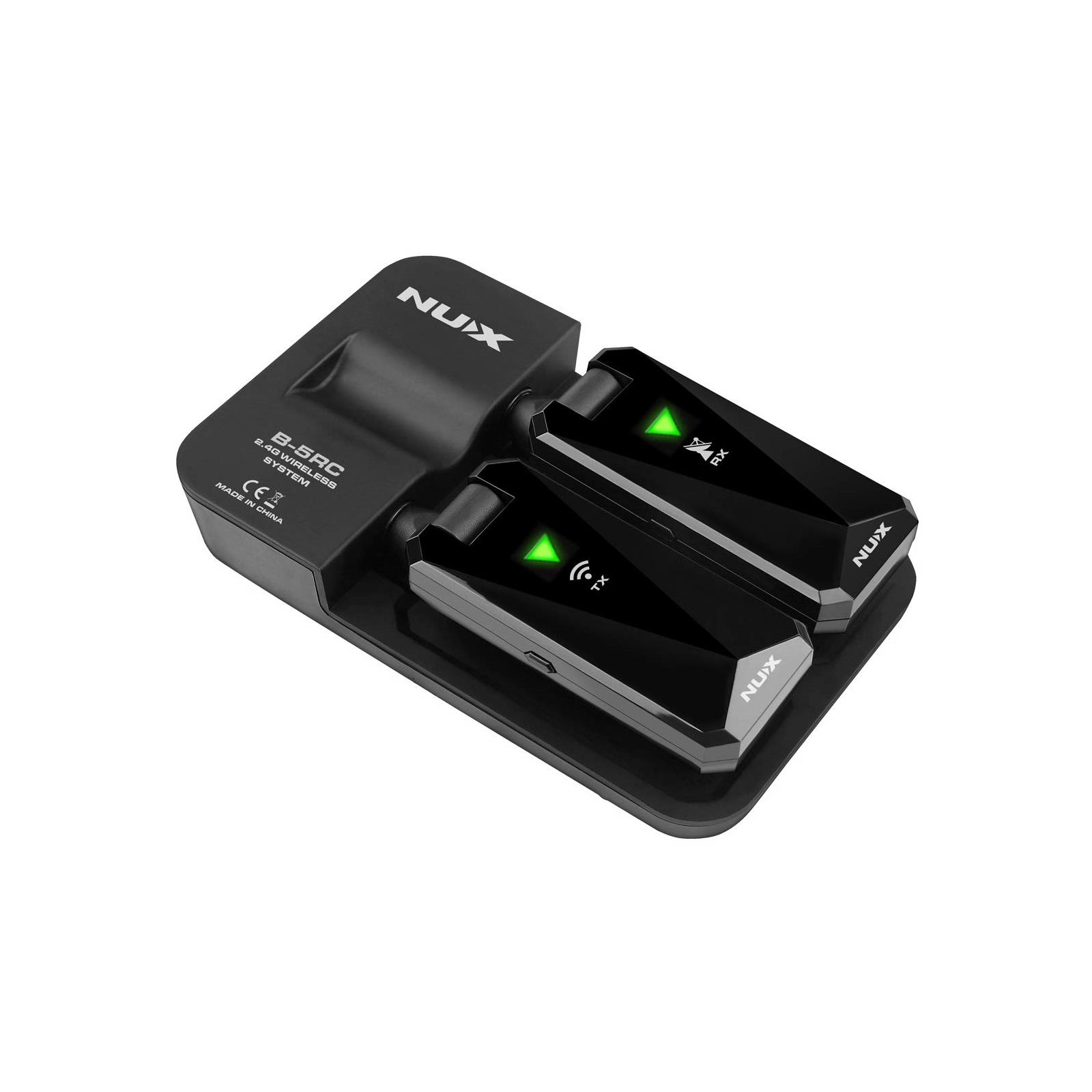 Nux B-5RC 2.4GHz Wireless Guitar System for Active/Passive Pickups