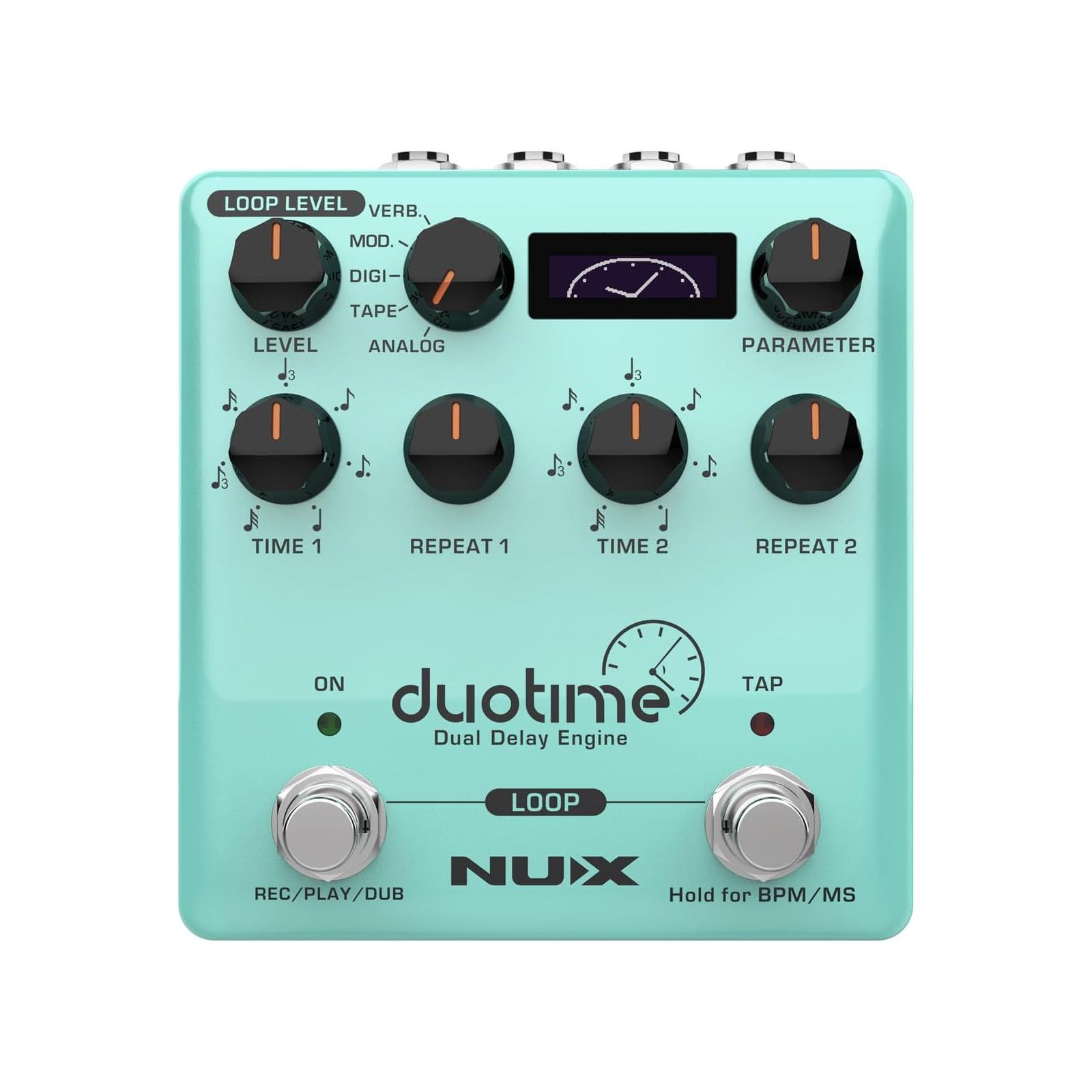 Nux Duotime Dual Delay Engine Stereo Delay