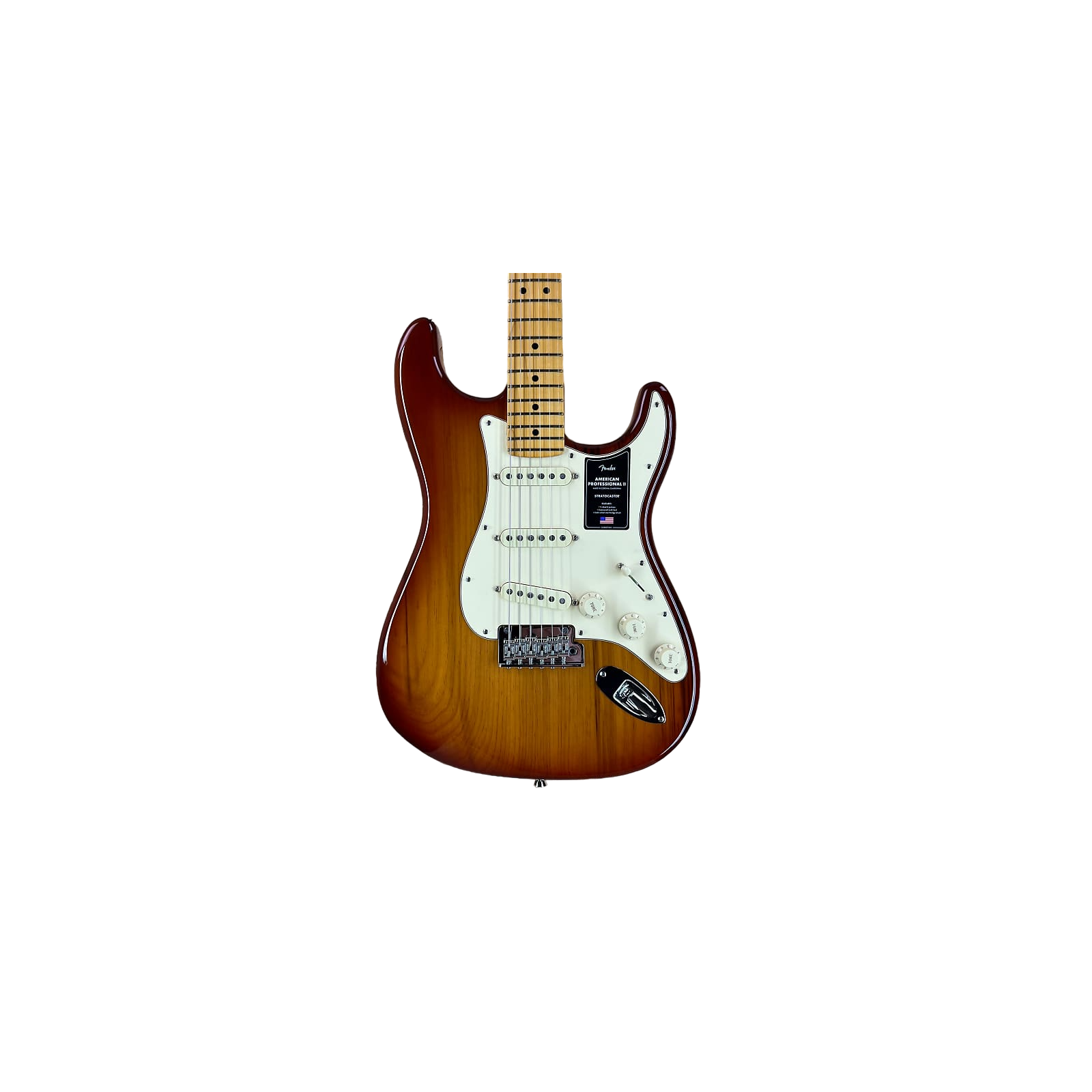 Fender American Professional II Stratocaster, Maple Fingerboard, Sienna Sunburst