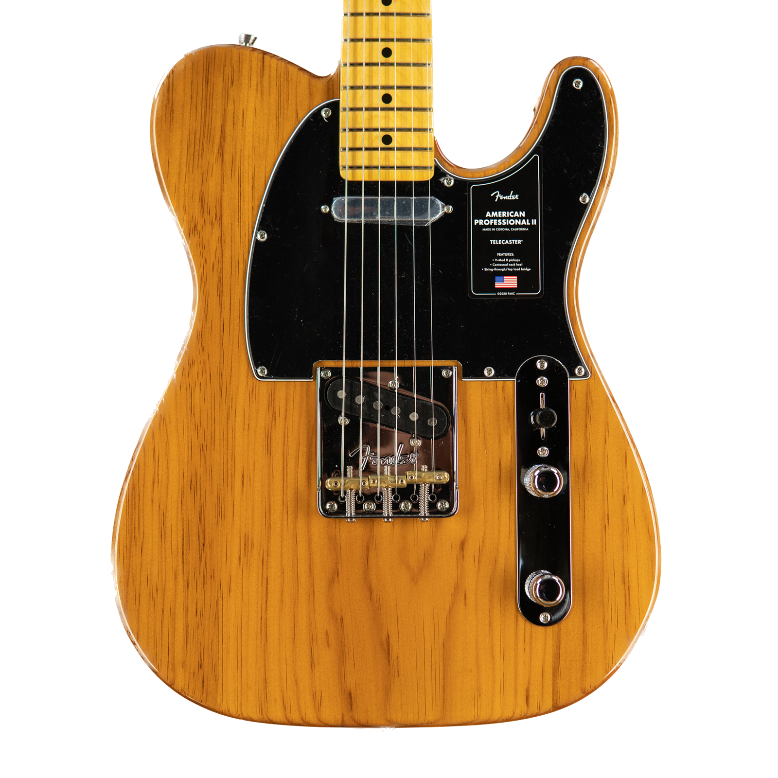 Fender American Professional II Telecaster®, Maple Fingerboard, Roasted Pine