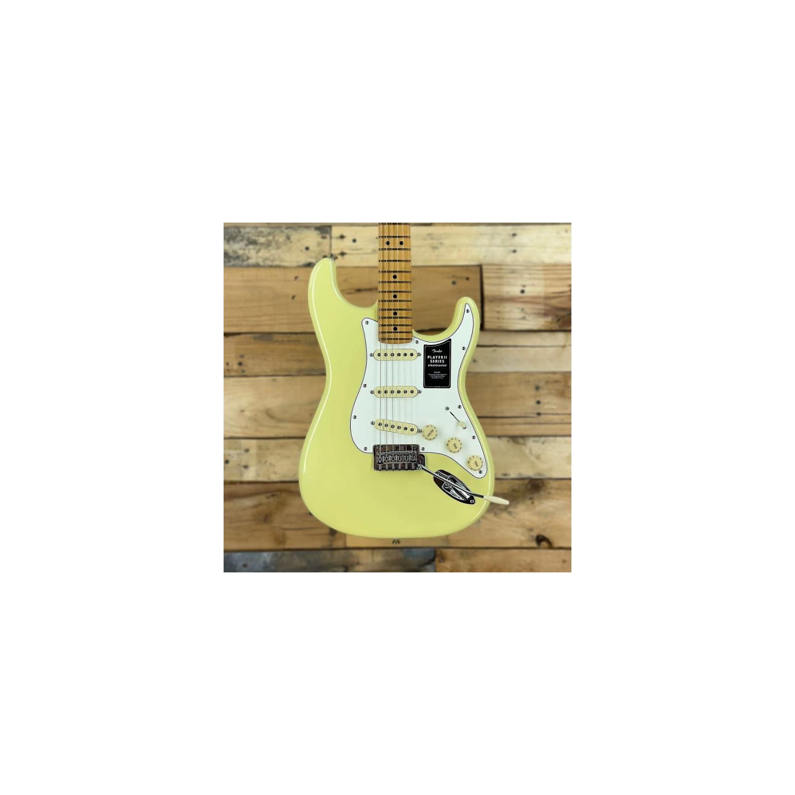 Fender Player II Stratocaster, Maple Fingerboard, Hialeah Yellow