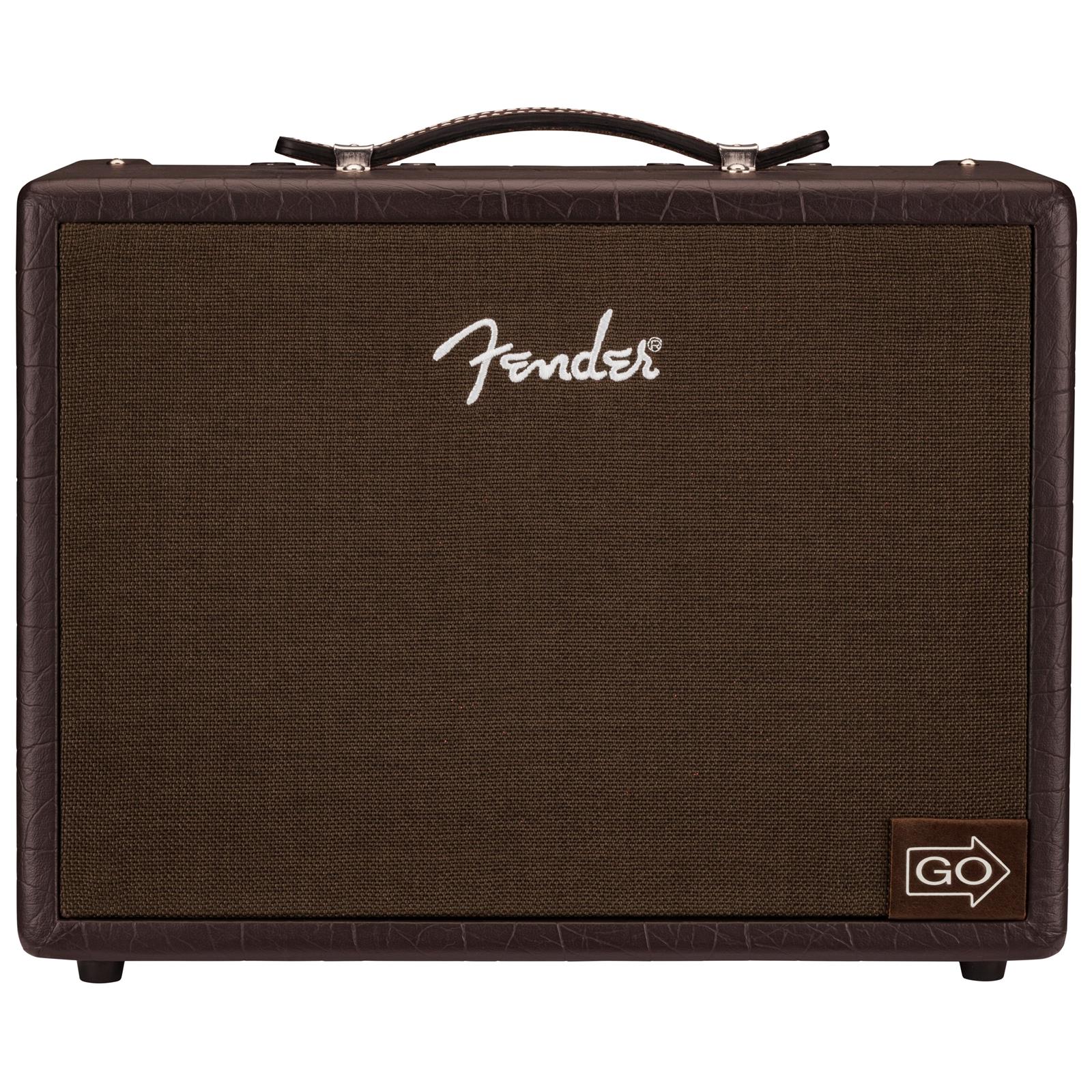 Fender Acoustic Jr GO 100W 1x8 Acoustic Guitar Combo Amplifier Dark Brown Vinyl