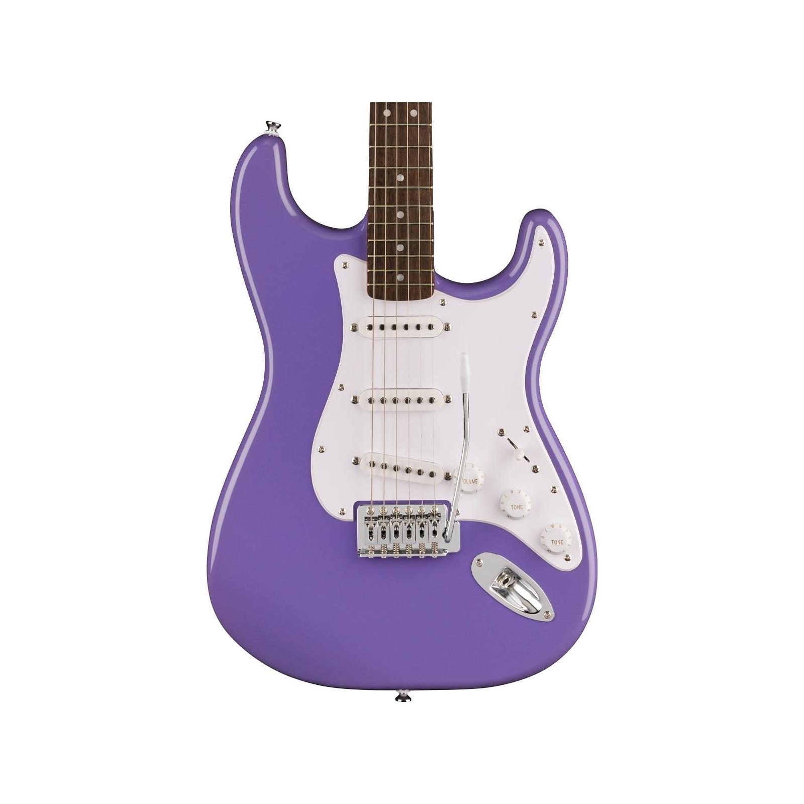 Squier Sonic Stratocaster, Laurel Fingerboard, White Pickguard, Ultraviolet