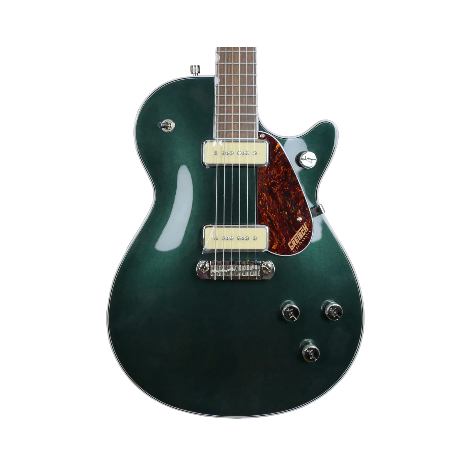 GRETSCH G5210-P90 Electromatic® Jet™ Two 90 Single-Cut with Wraparound, Laurel Fingerboard, Cadillac Green