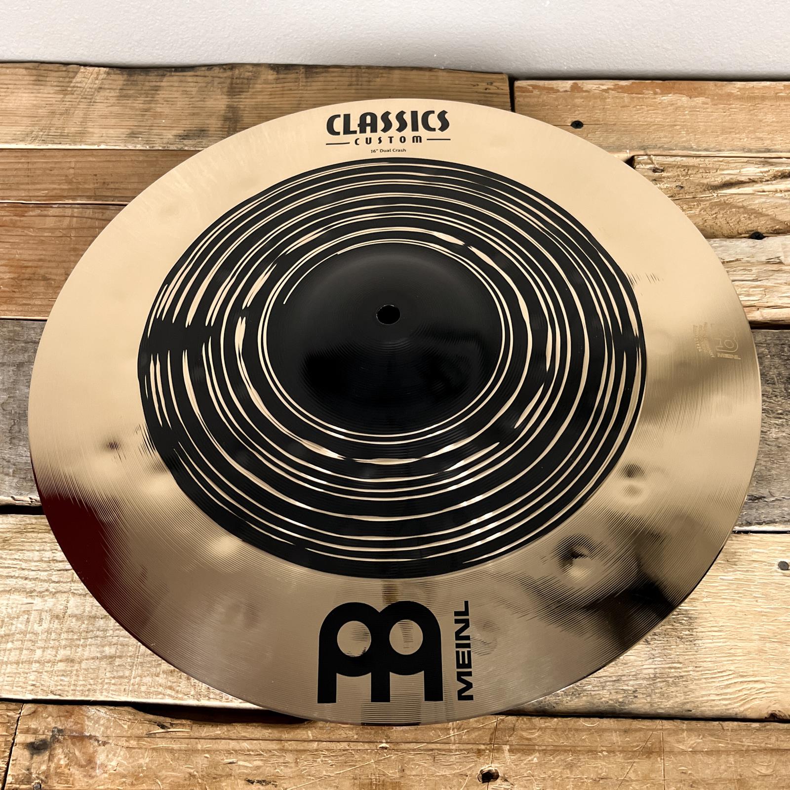 Meinl 16" Classics Custom Dual Crash