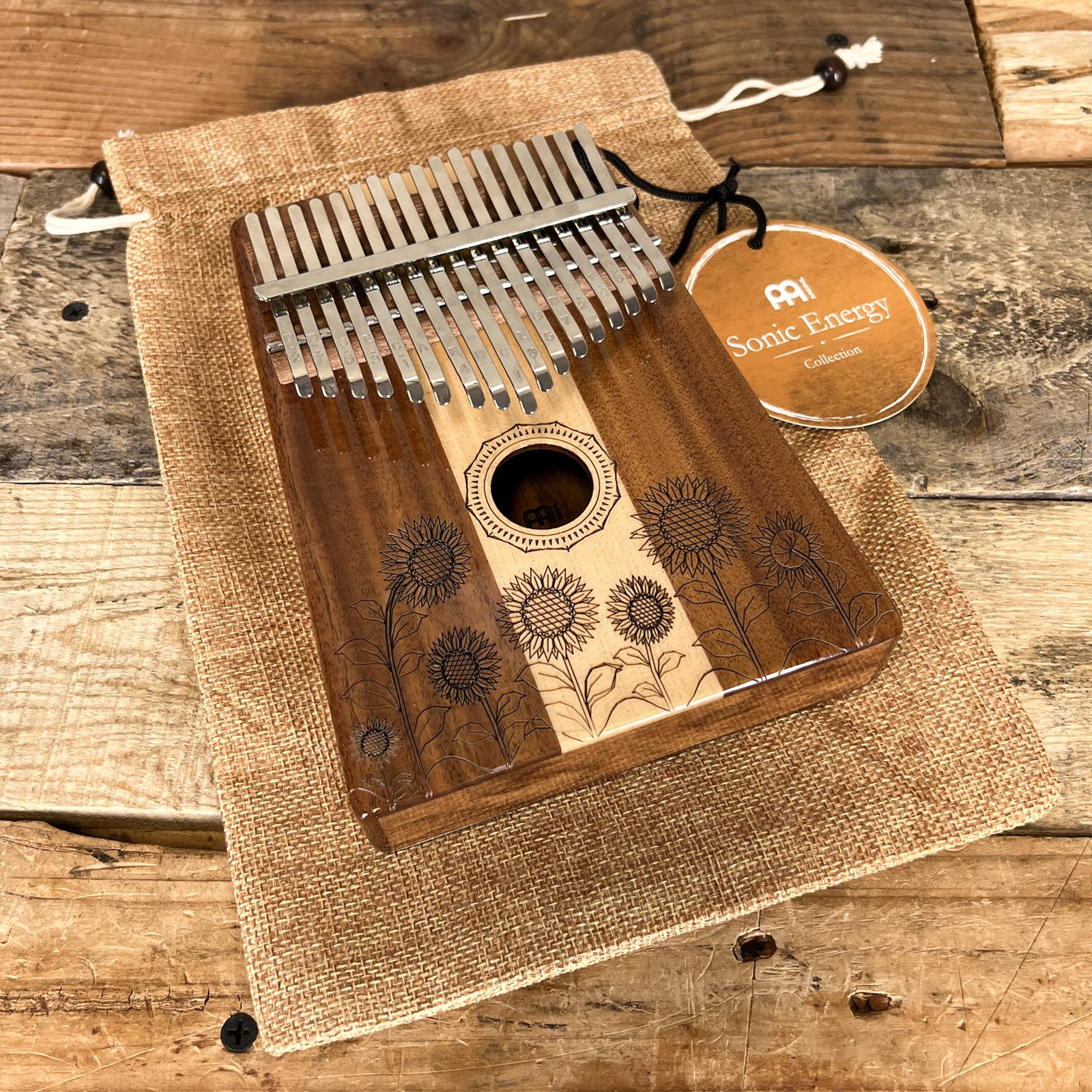 Meinl Sonic Energy Sound Hole Kalimba C Major 17-Notes, Maple & Acacia