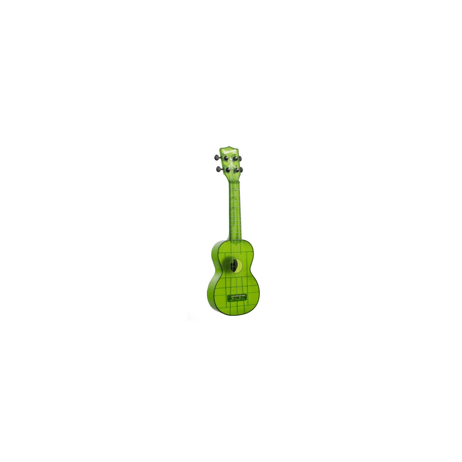 Kala Ukulele Soprano Jade Green Transparent Waterman