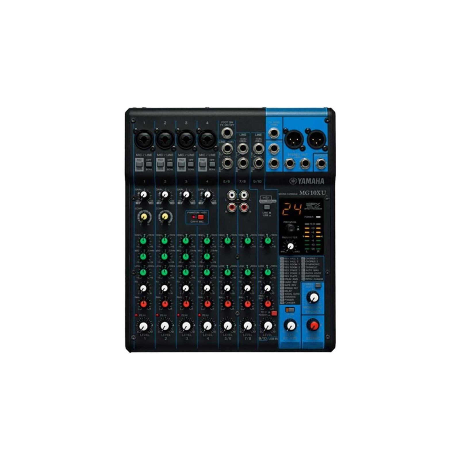 Yamaha MG10XU 10 Channel Mixer with Effects