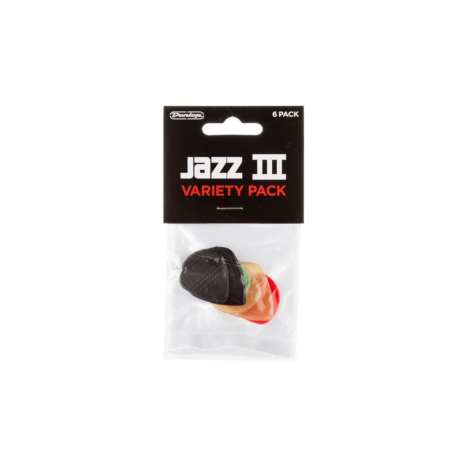 Dunlop Jazz III Variety Pack 6