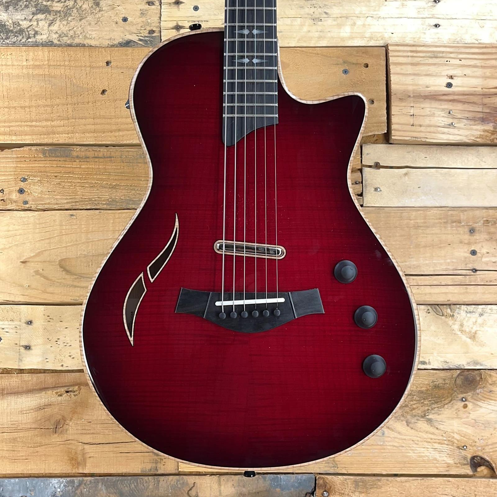 Taylor T5z Pro with Big Leaf Maple Top - Cayenne Red