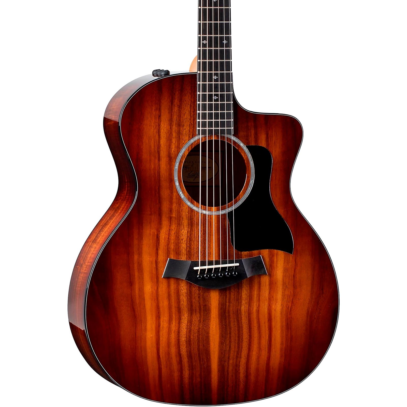 Taylor 224ce-K DLX Grand Auditorium Acoustic-Electric Guitar Shaded Edge Burst