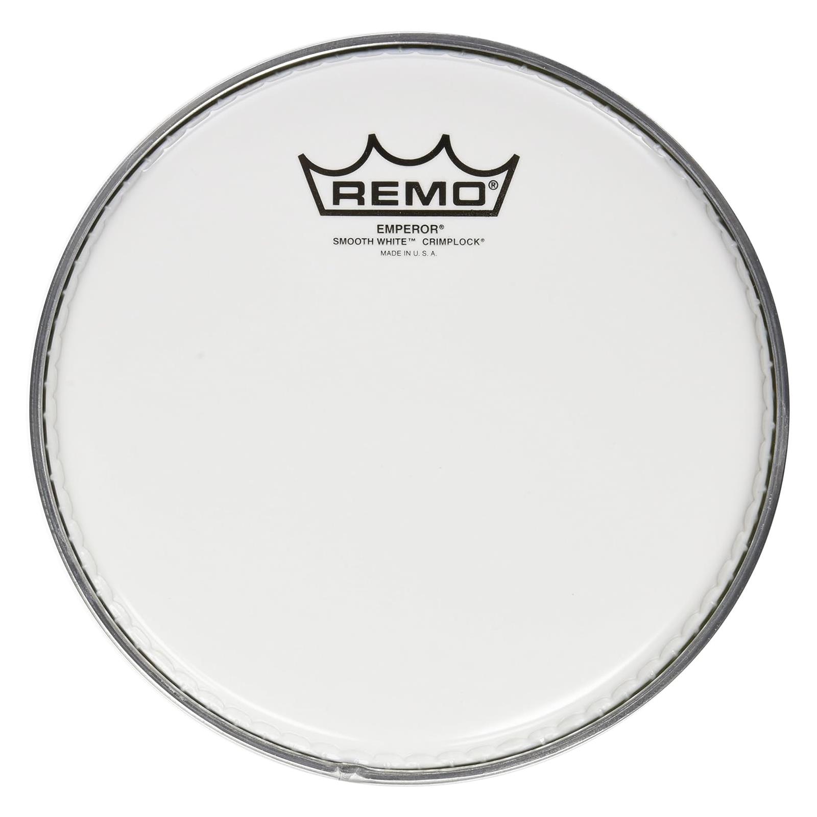 Remo Batter, CRIMPLOCK, EMPEROR, SMOOTH WHITE, 8"