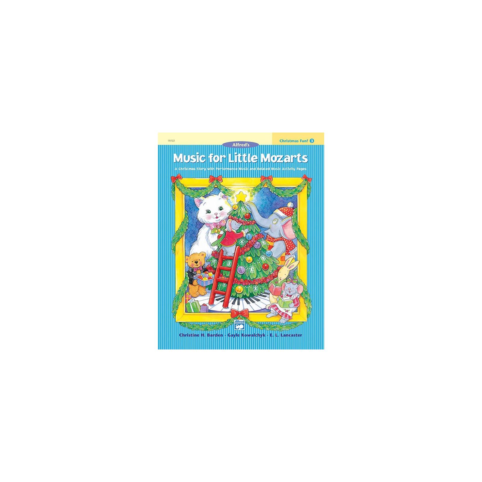 Piano Music for Little Mozarts Christmas Fun Book 3