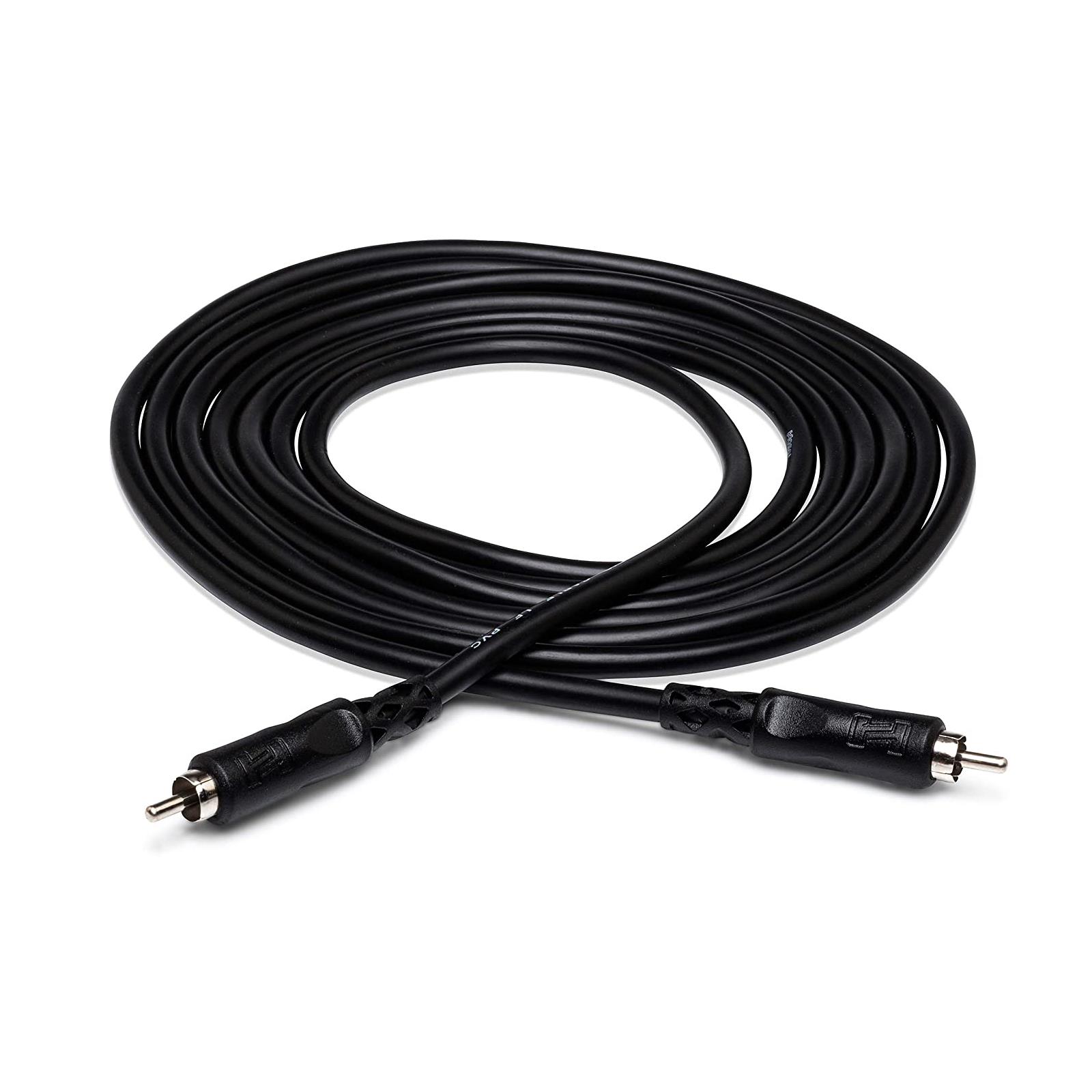 Hosa 3' Audio Patch Cable Single RCA