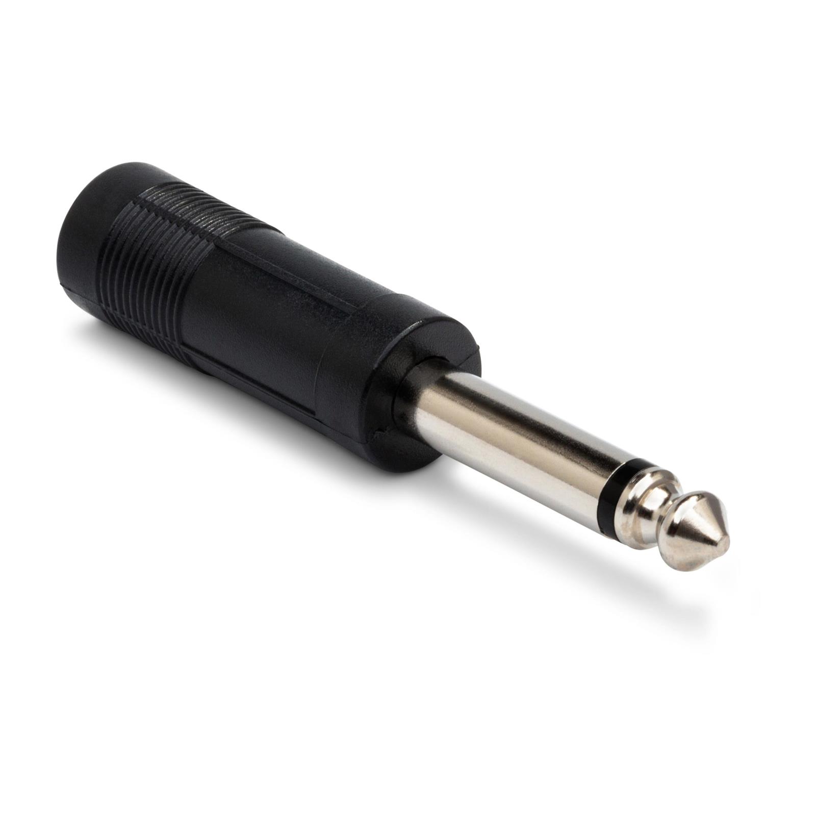 Hosa Adaptor: 1/4 TRS(F) / 1/4 TS (M)