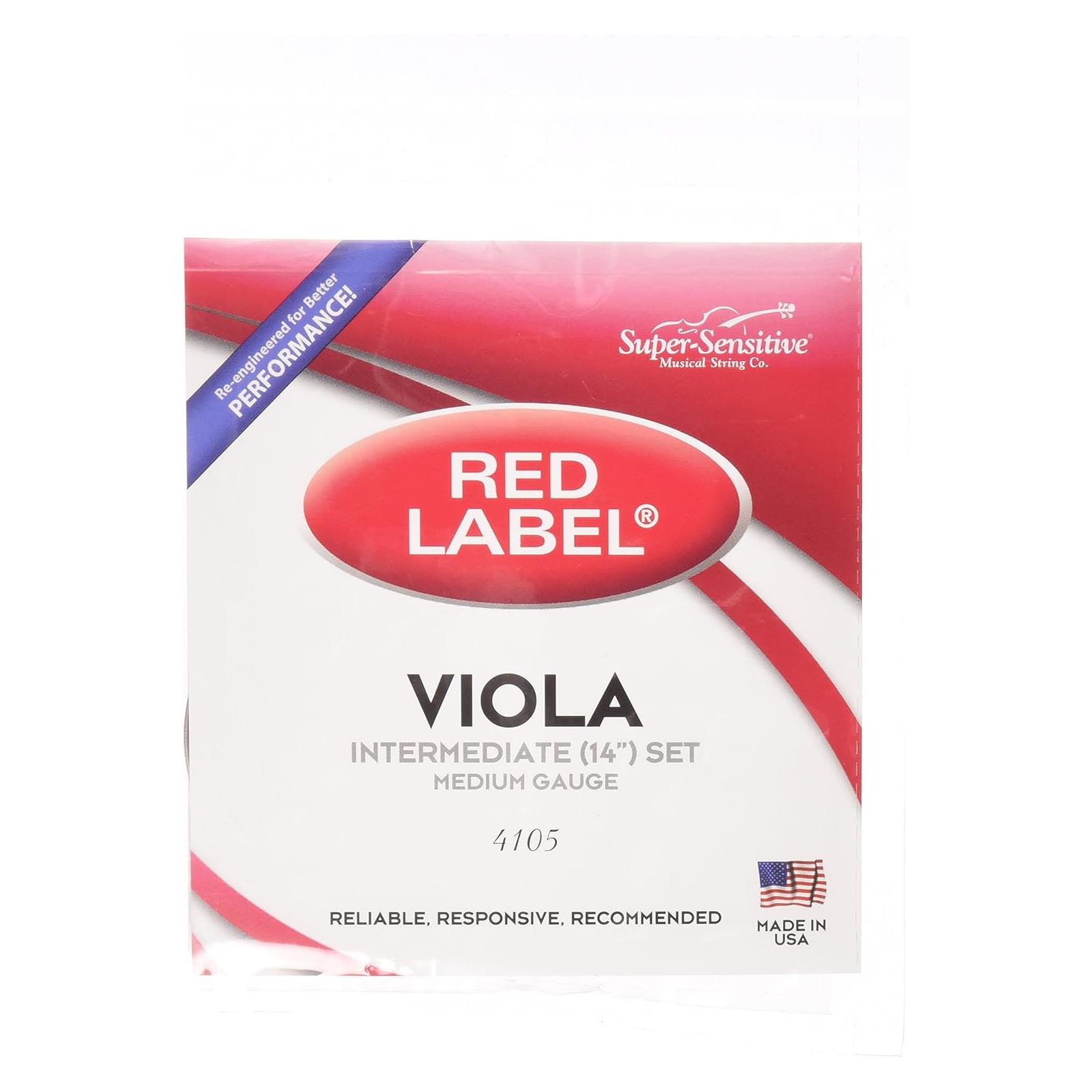 Red Label Viola Set 14"