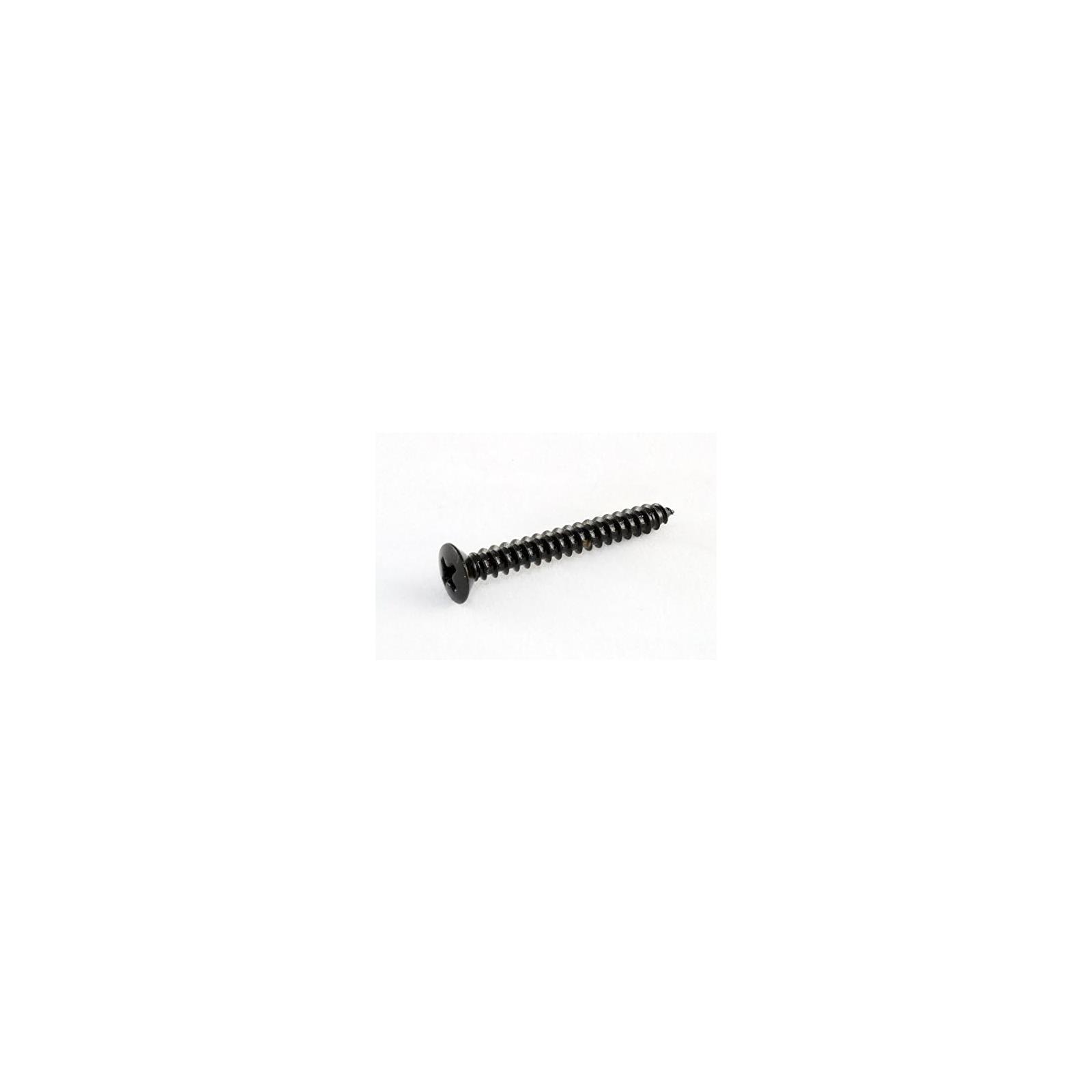 All Parts Neck Plate Screws Short Black