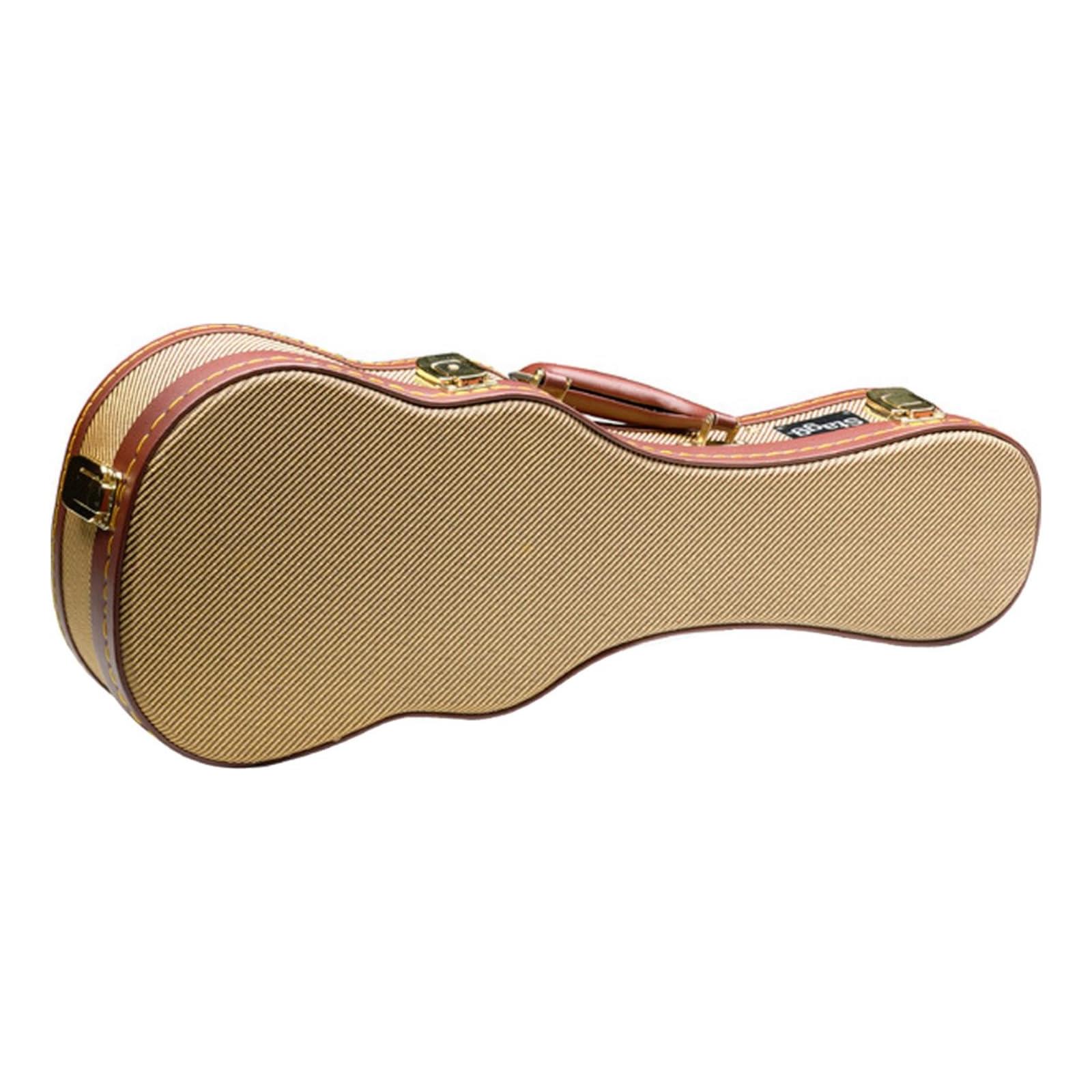 Stagg Soprano Ukulele Tweed Case