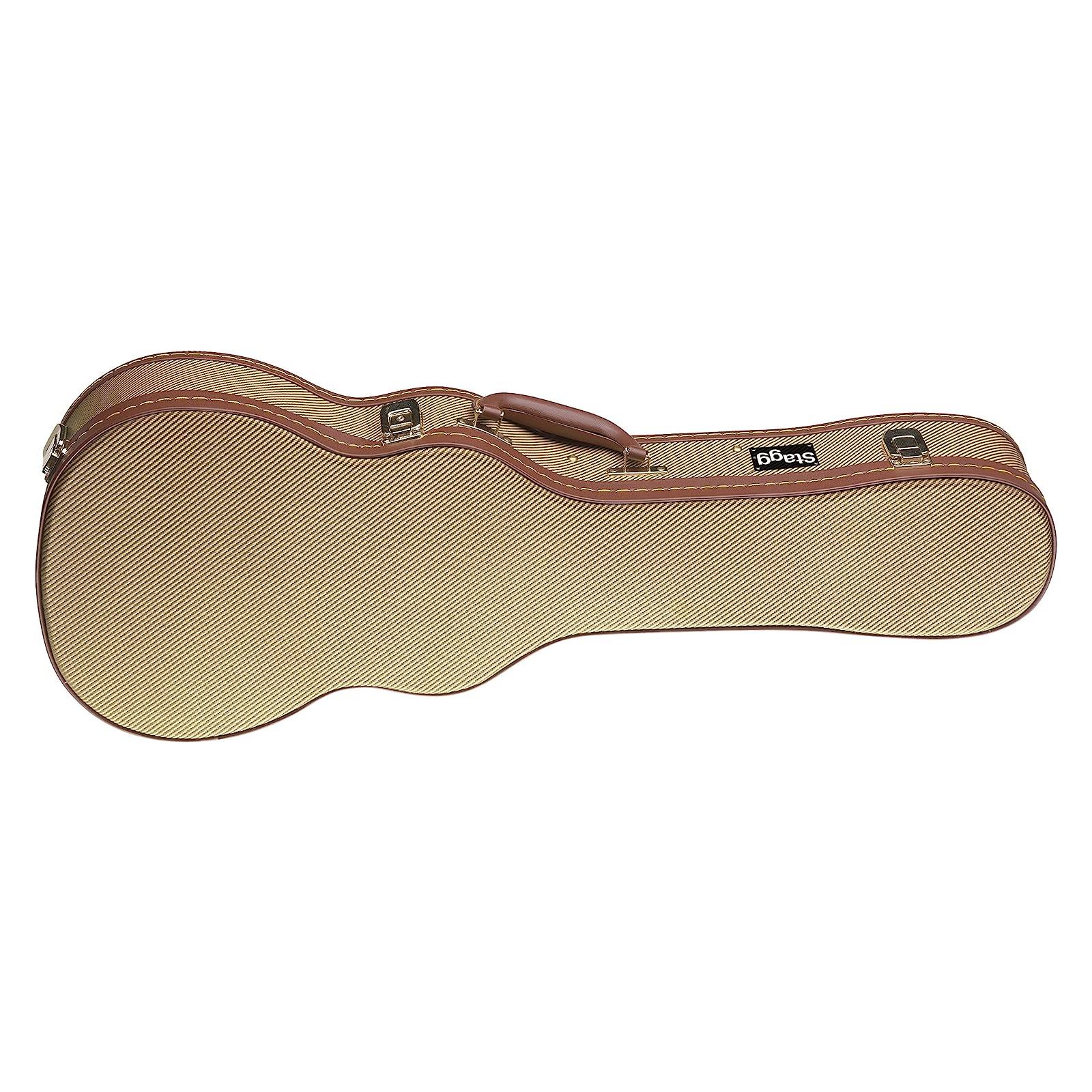 Stagg Tenor Ukulele Tweed Case