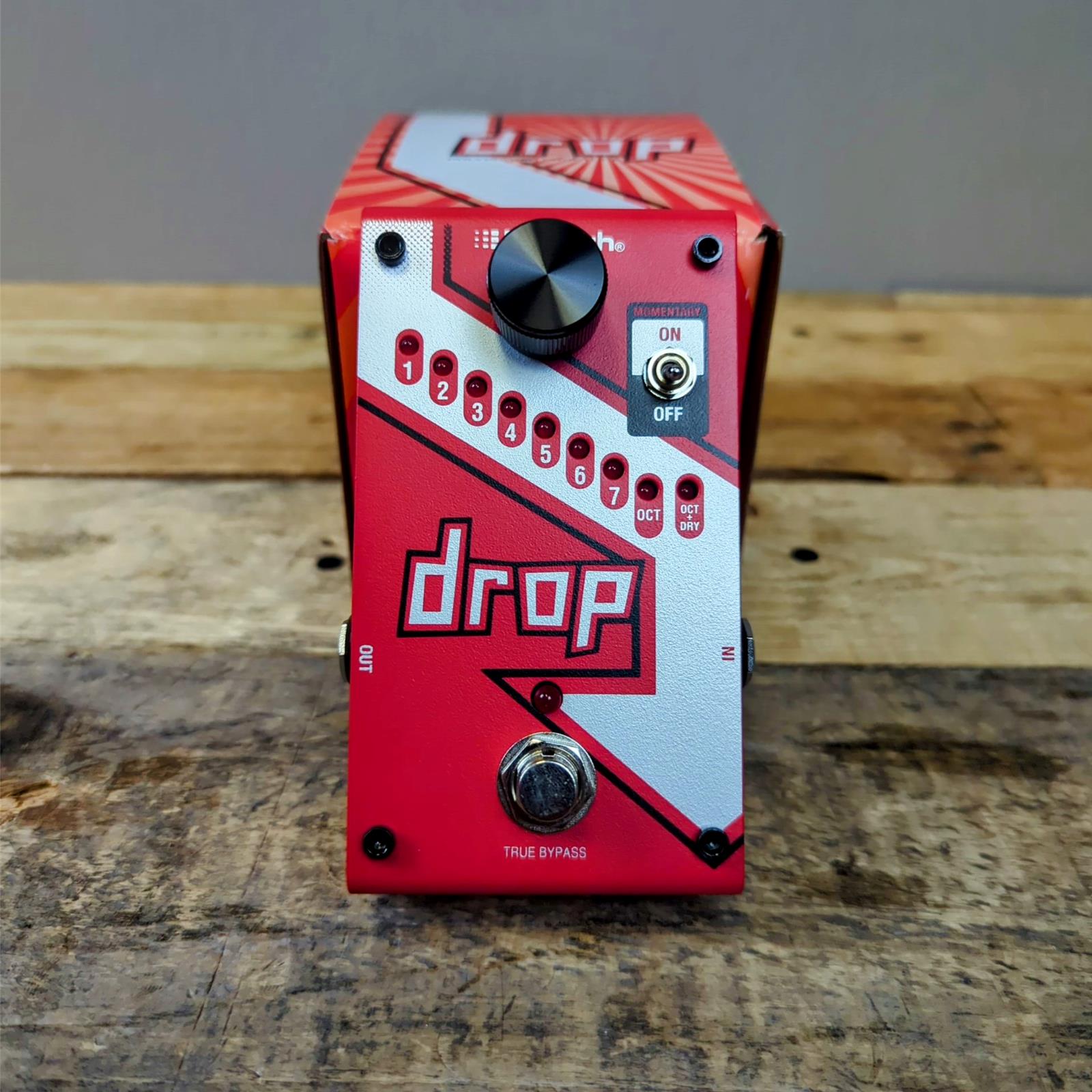 Digitech Drop Polyphonic Drop Tune Pitch-Shift Pedal