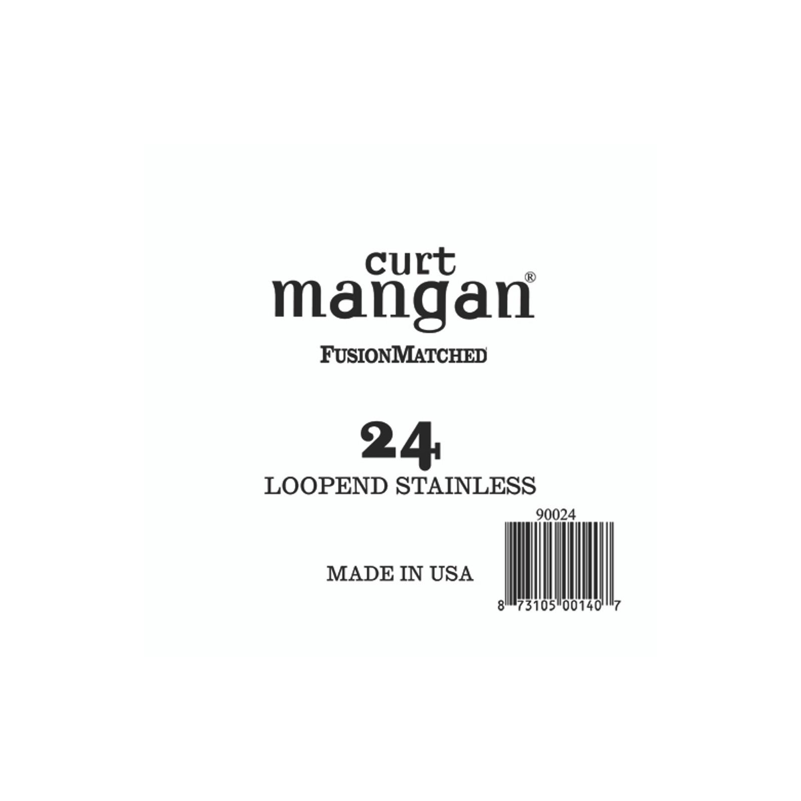 Curt Mangan Mando Loopend Stainless .024
