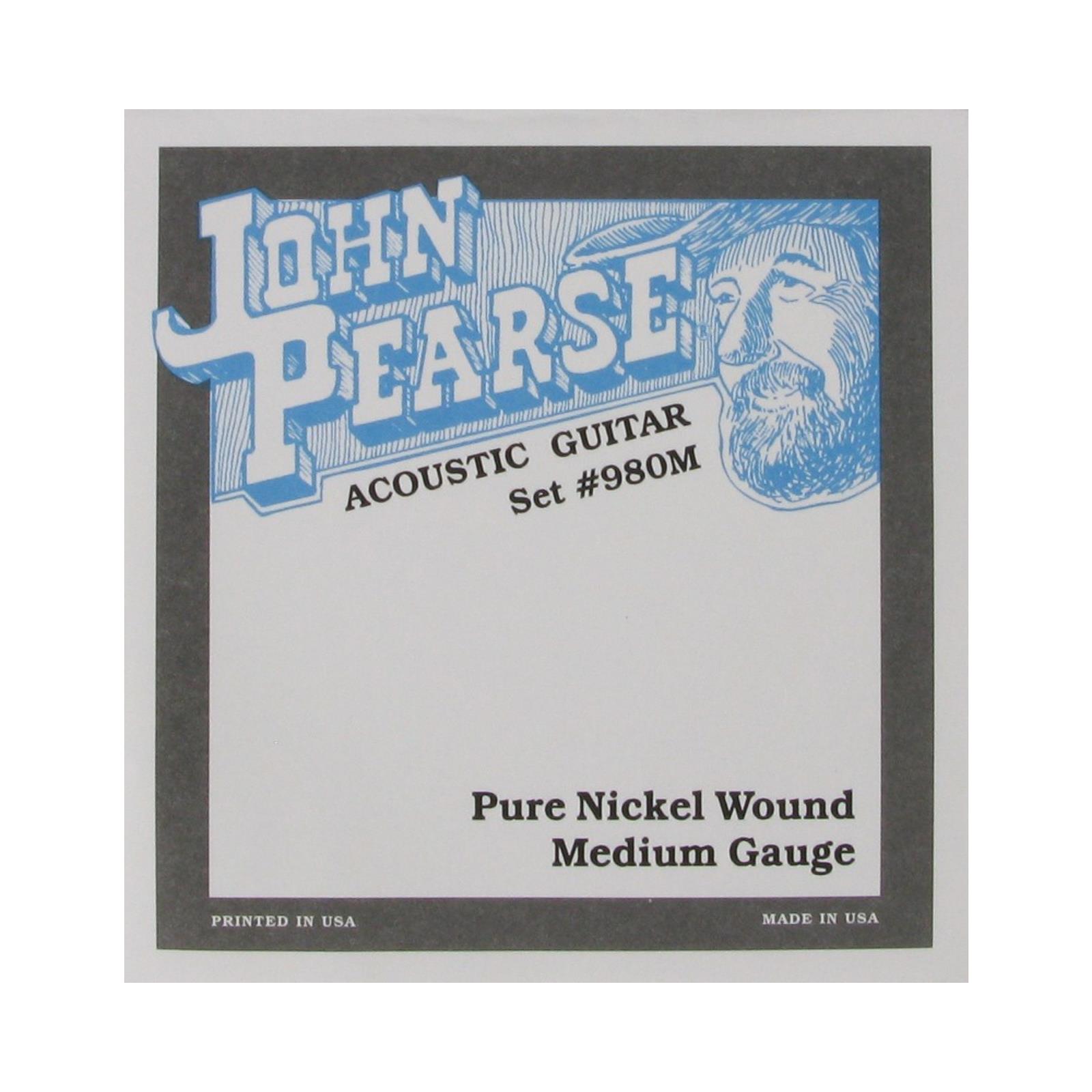 Pearse 13-57 Acoustic Nickel Wound Medium