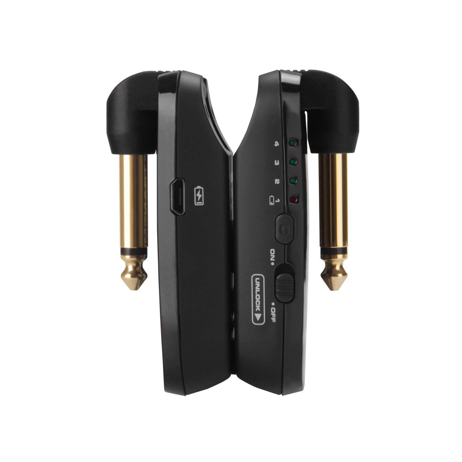 Nux 2.4GHz Wireless Guitar System Black