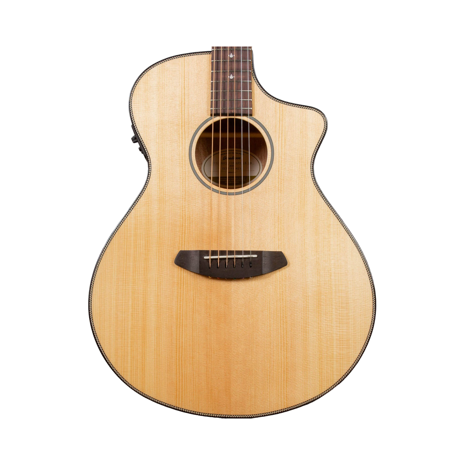 Breedlove Limited Run Discovery Herringbone Concert CE