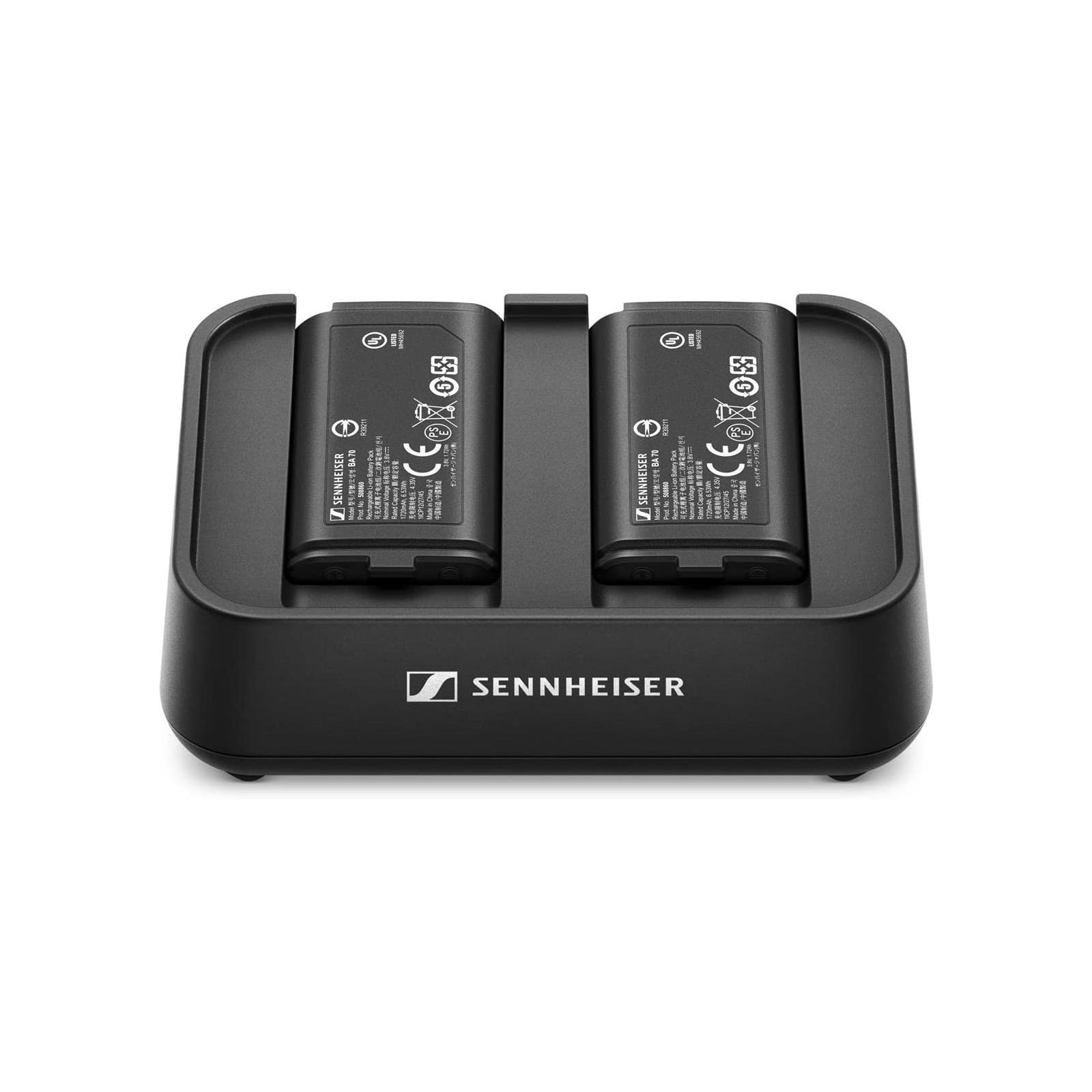 Sennheiser L70 USB charger & 2 BA70 battery packs