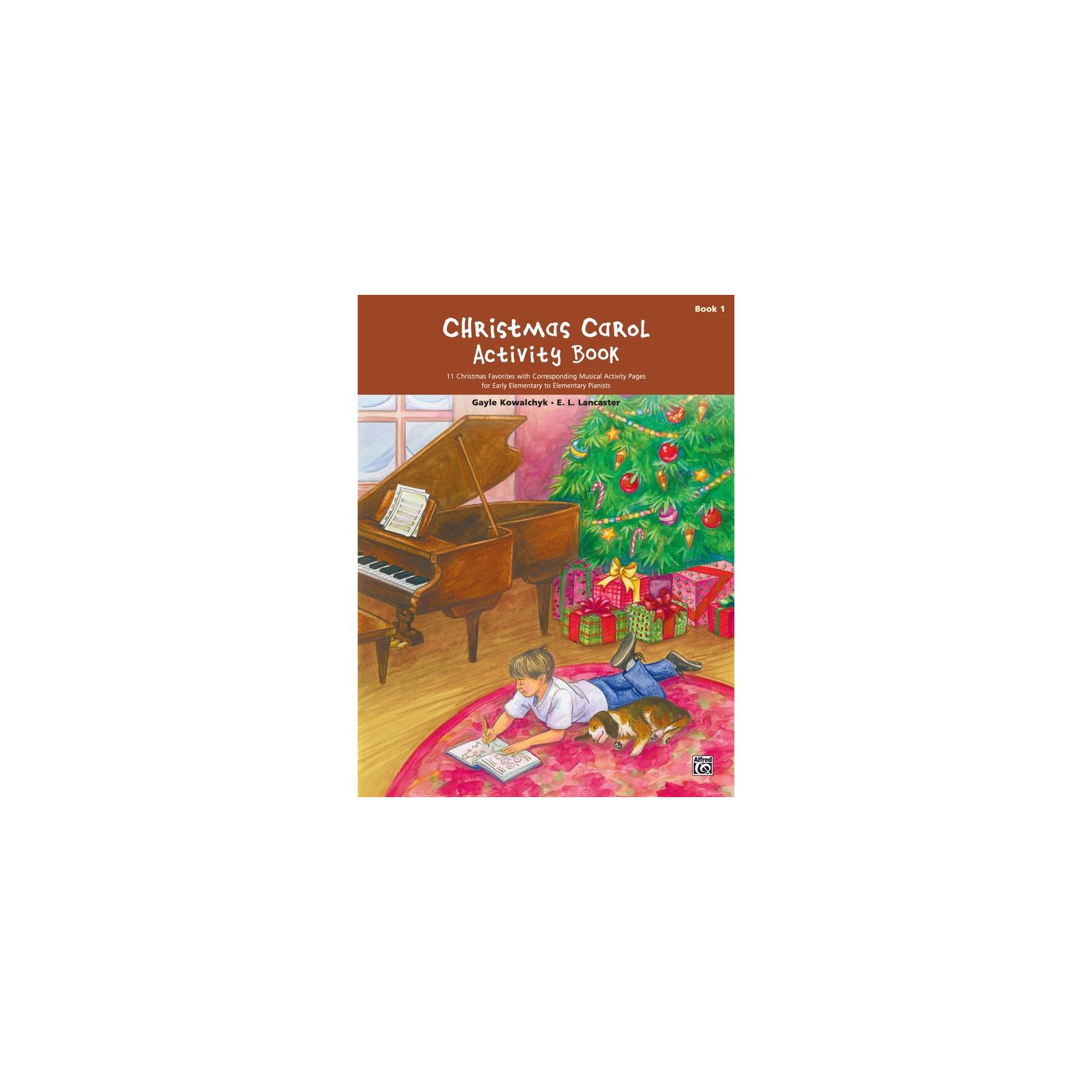 Piano Christmas Carol Activity Book Book 1