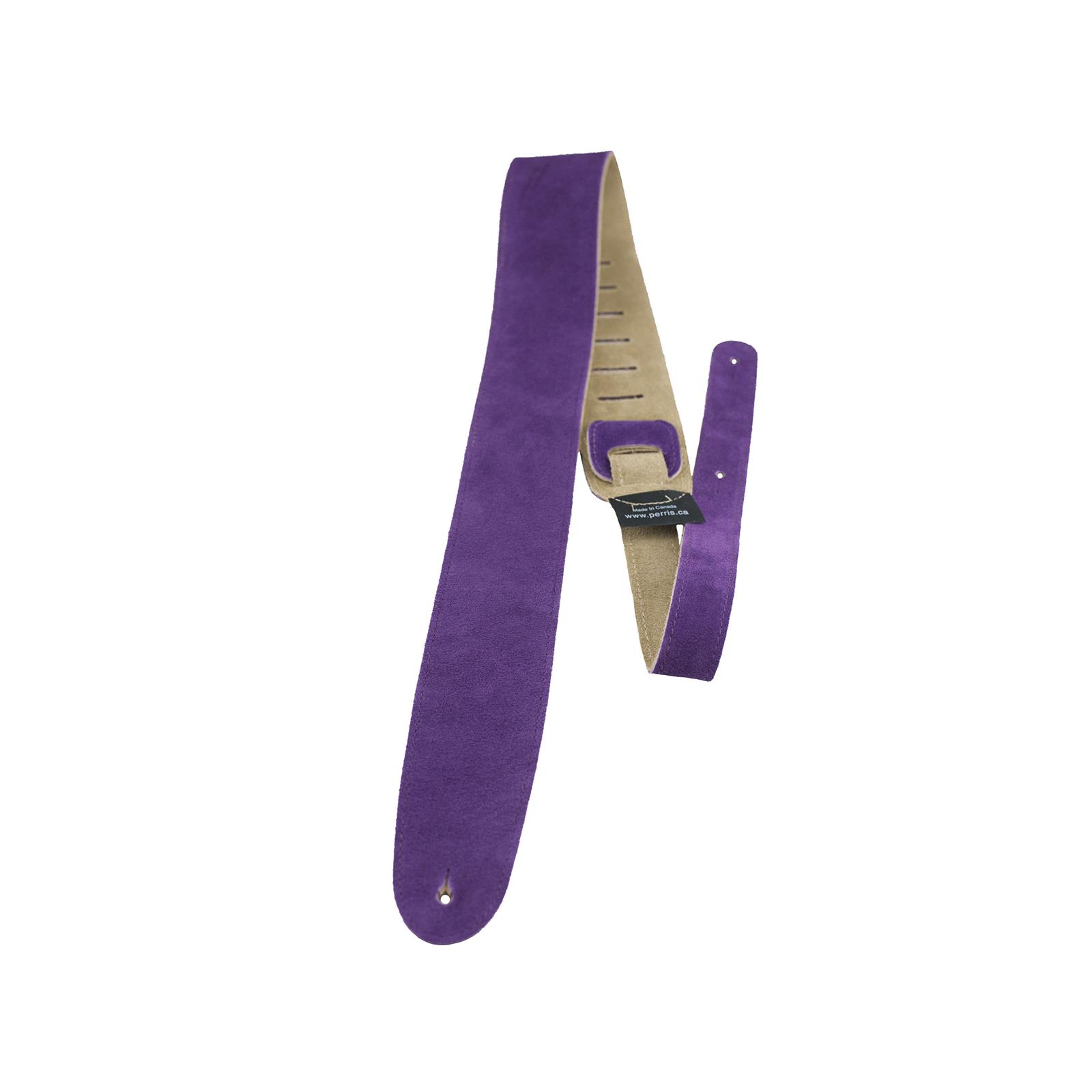 Perri's 2.5″ Purple Soft Suede with Backing