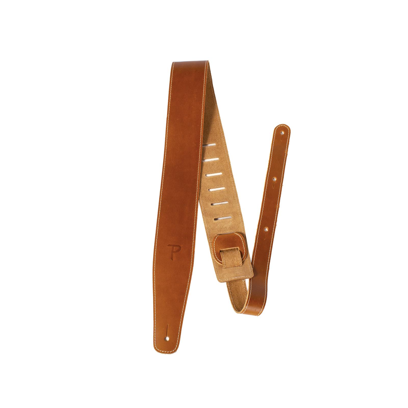 Perri's 2.5” Sunflower Baseball Leather Guitar Strap