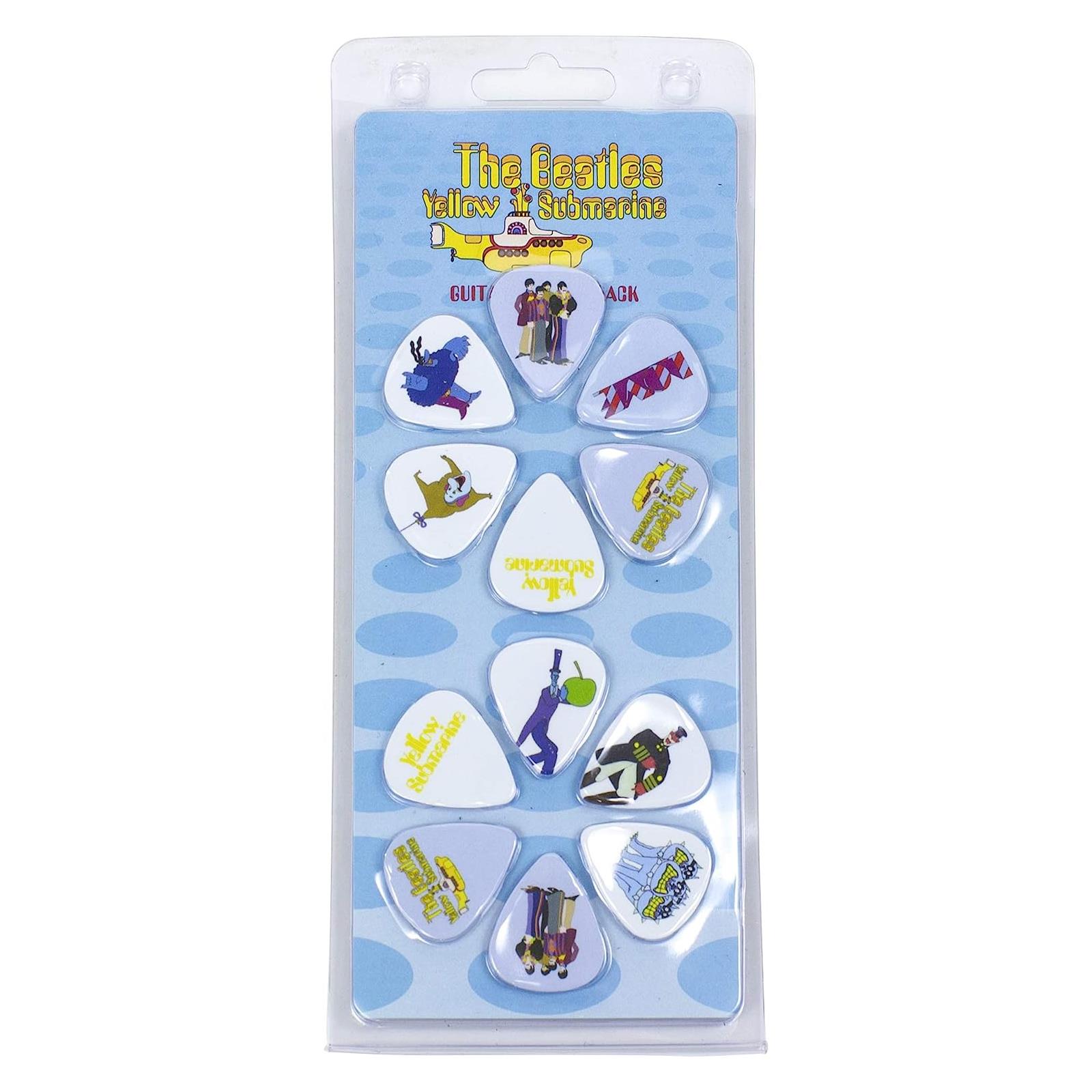 Perri's Beatles Yellow Submarine Picks Pack 12