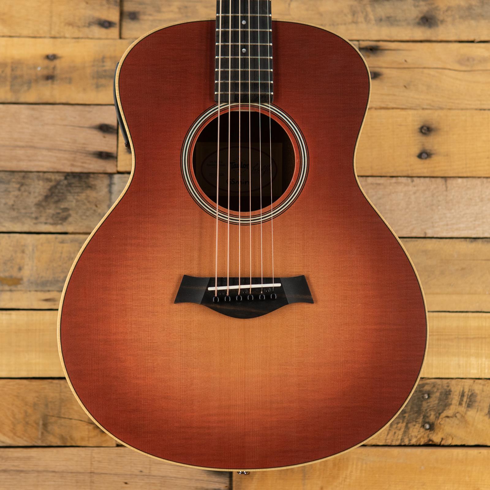 Taylor GS Mini-E Special Edition Acoustic-Electric Guitar - Caramel Burst Top