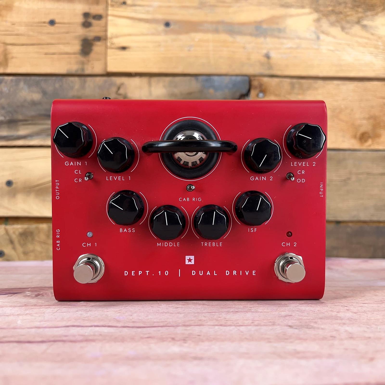 Used Blackstar Dept. 10 Dual Drive Pedal - Red