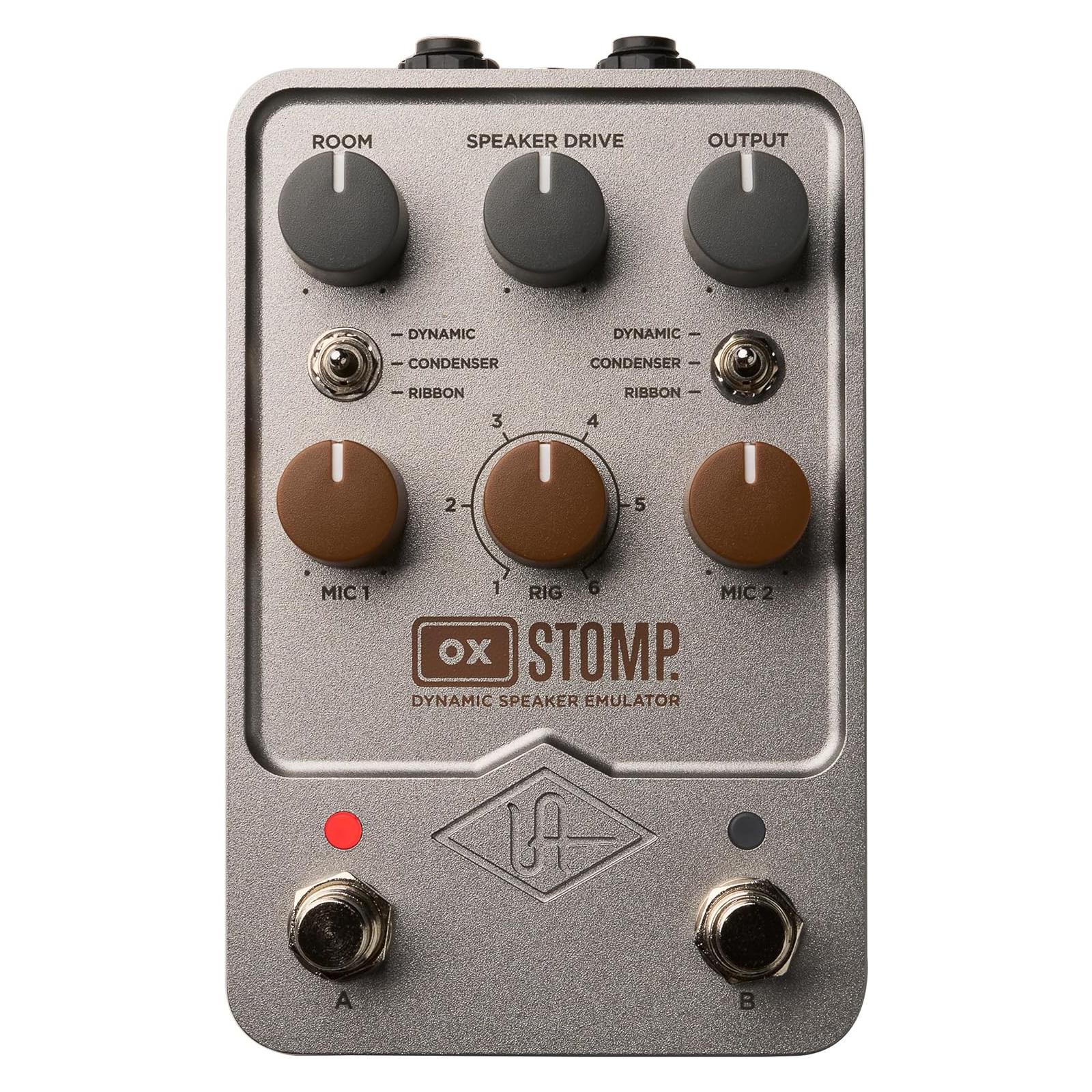 Universal Audio OX Stomp Dynamic Speaker Emulator Stereo Pedal