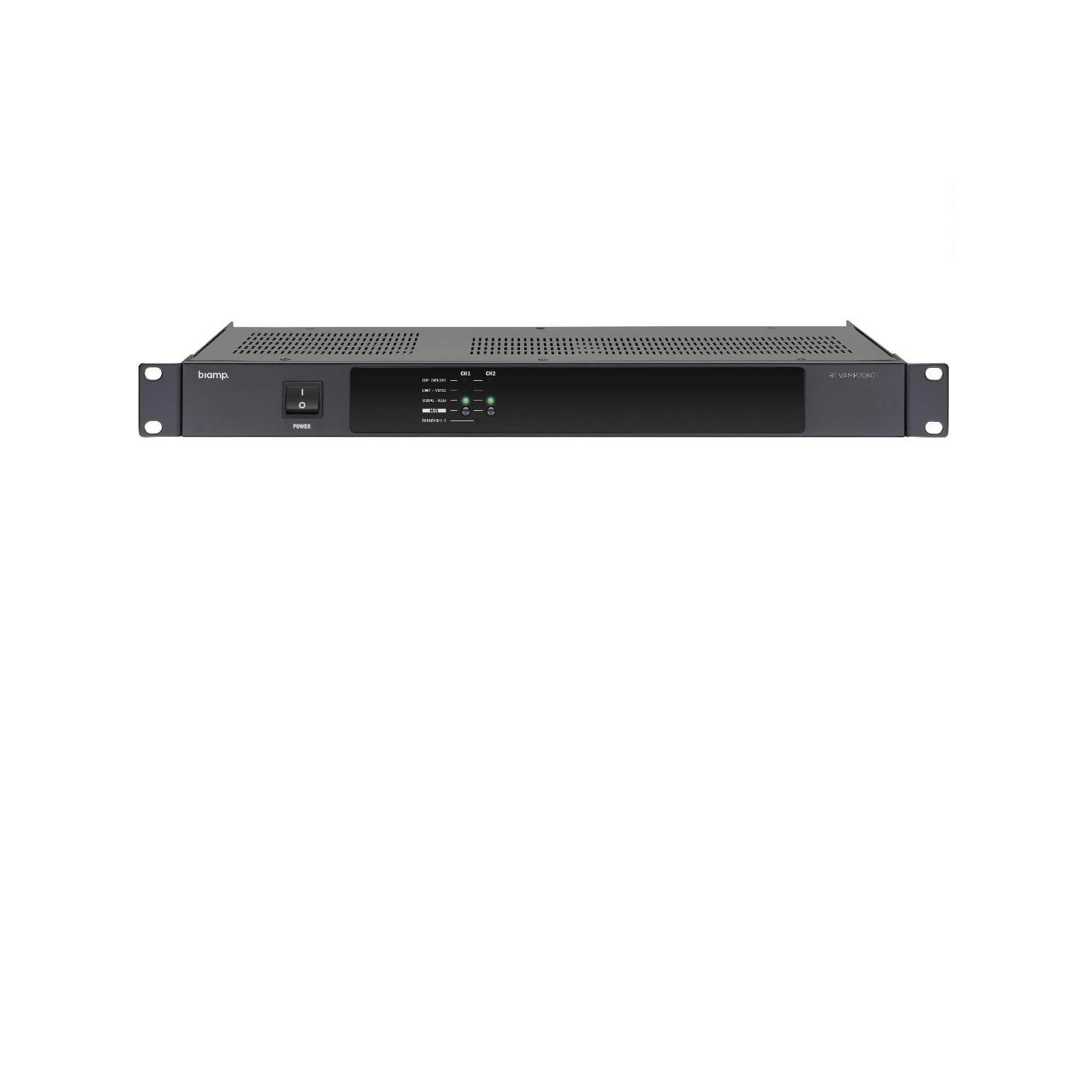 Bi-Amp REVAMP2060T Dual channel 60 watt, 70 volt power amplifier