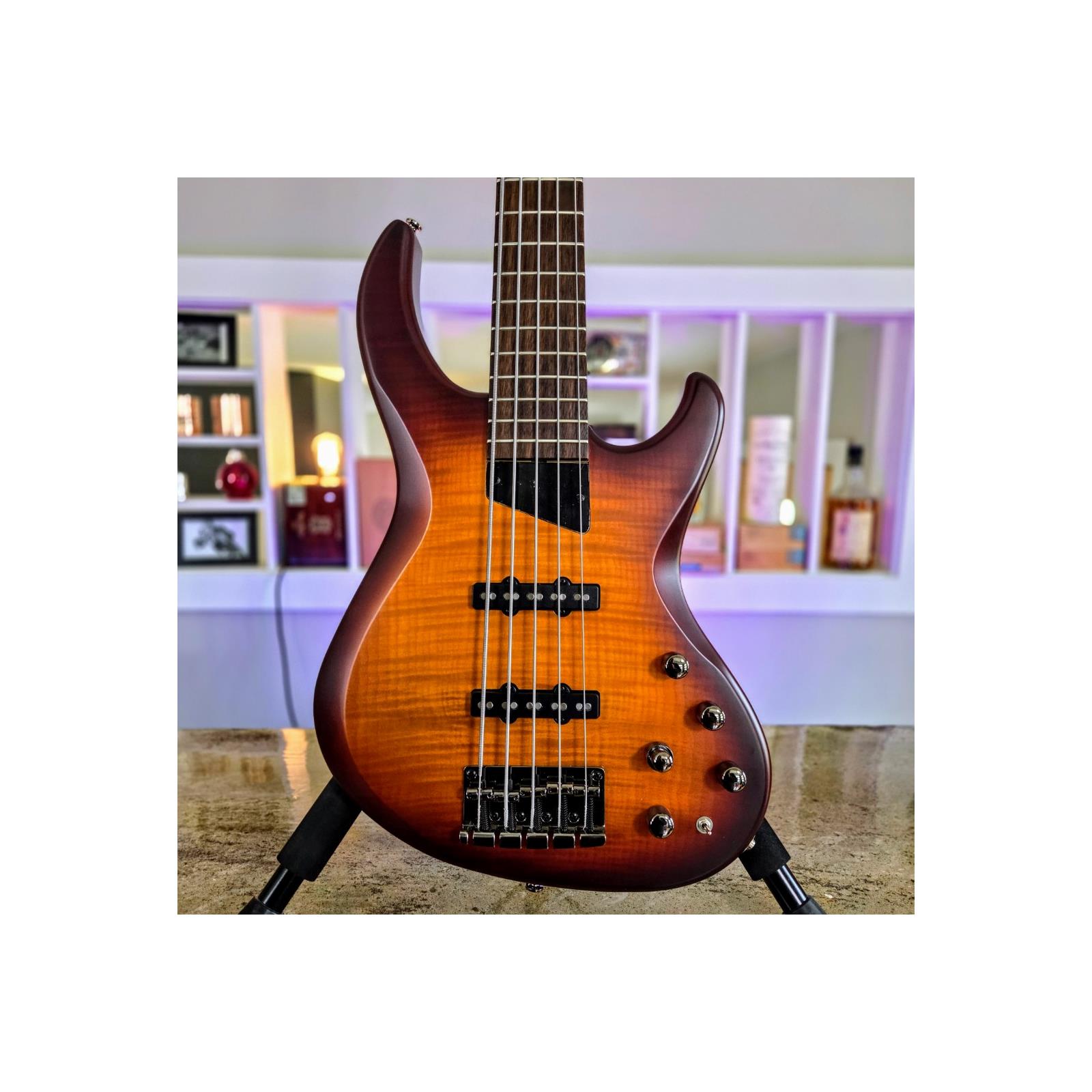 MTD Kingston Saratoga Deluxe 5: Deep Cherry Burst V2