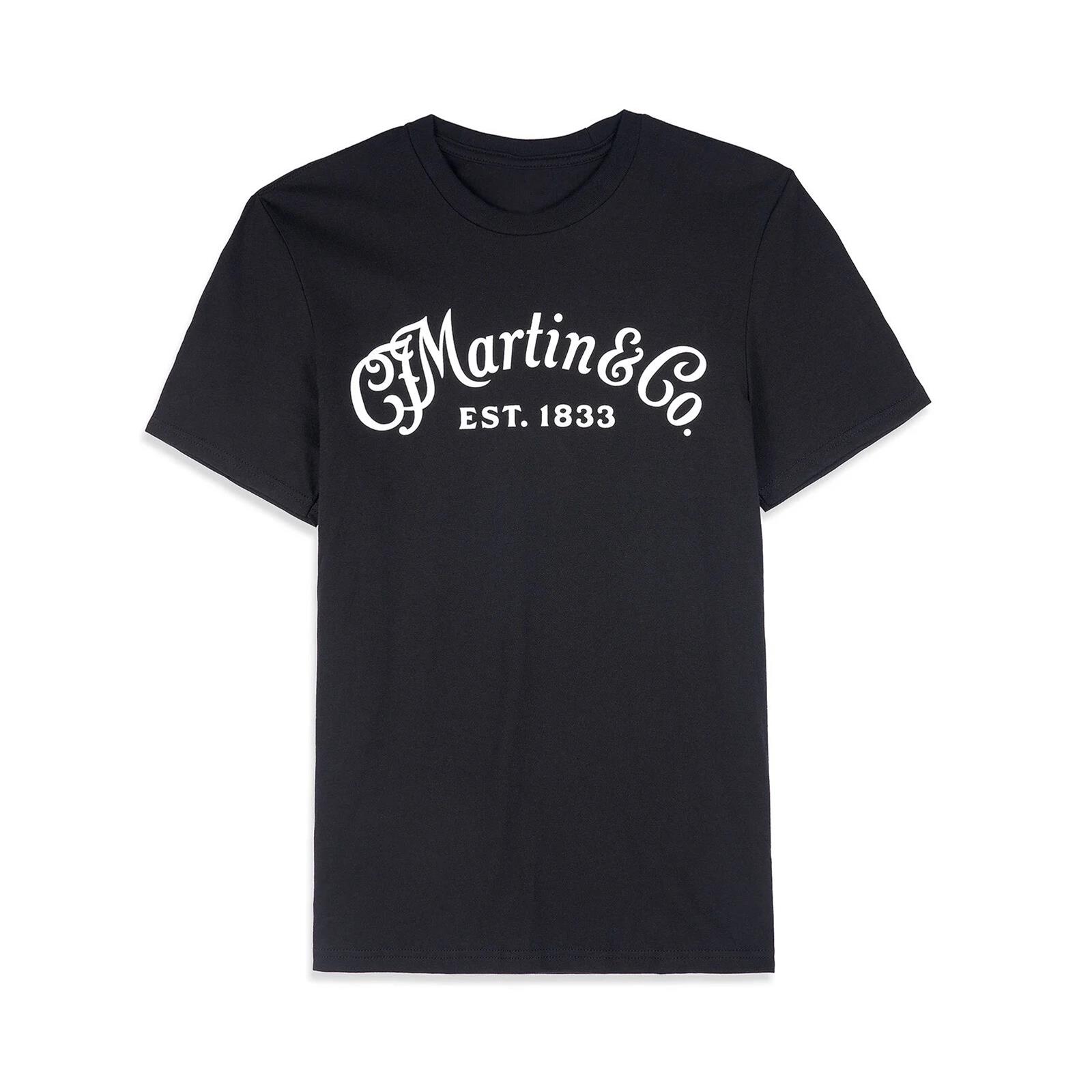 Martin Basic Logo T Shirt Black S