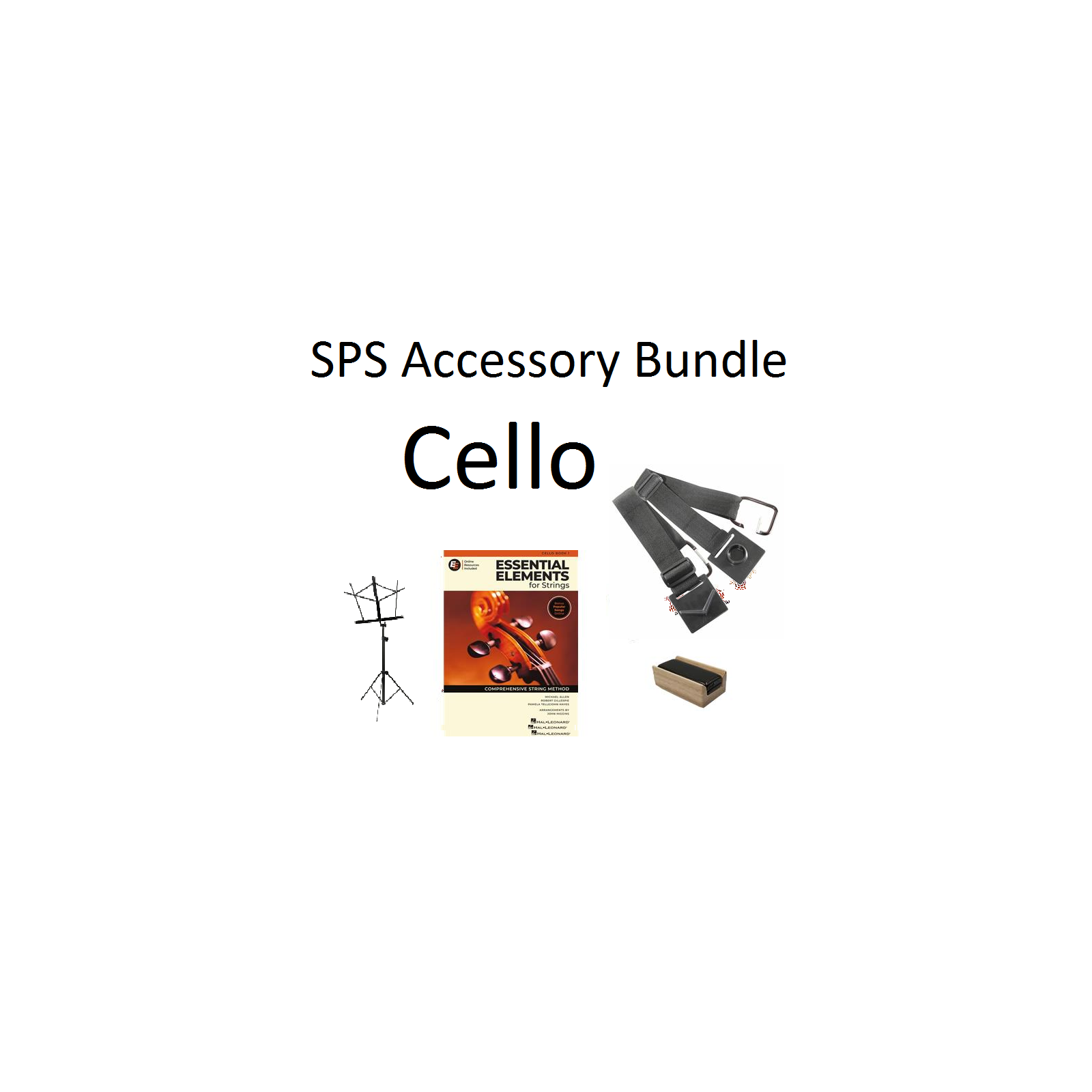 Ernie Williamson Cello Accessory Package