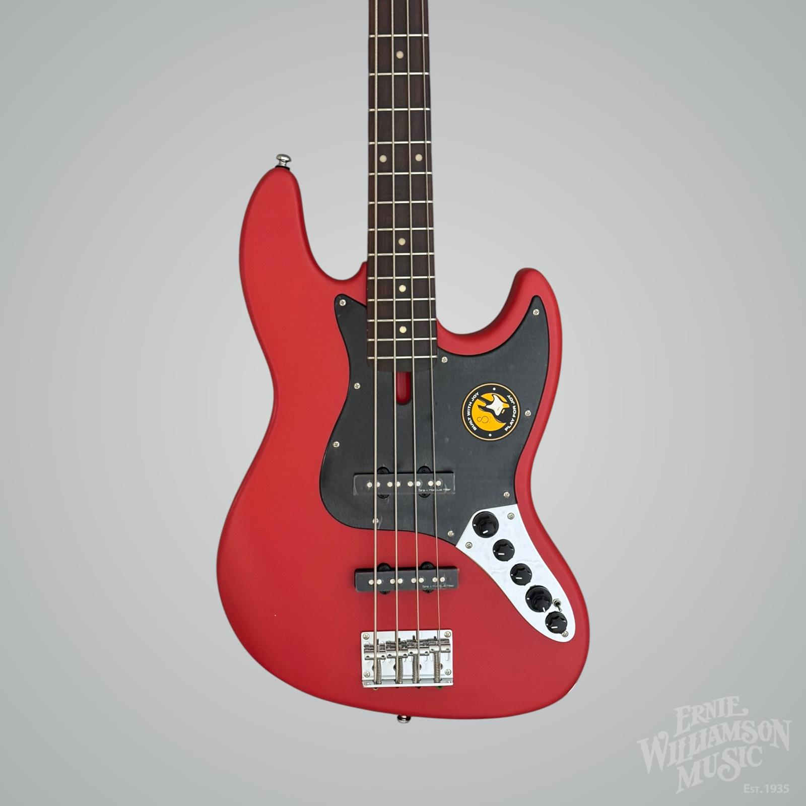 Sire Marcus Miller V3 4-string Bass Guitar Red Satin