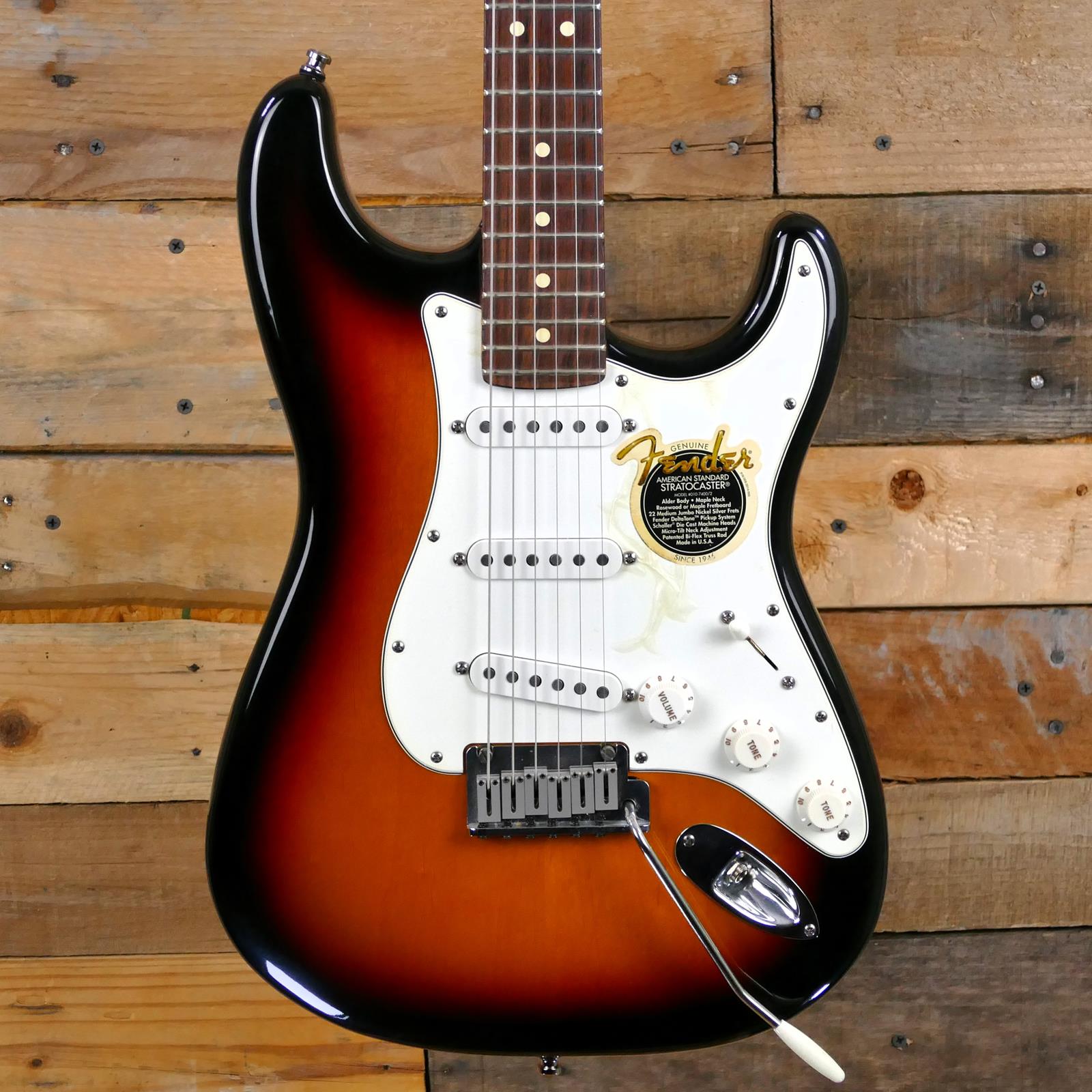 USED Fender Standard Strat - Sunburst - 1999 With Case