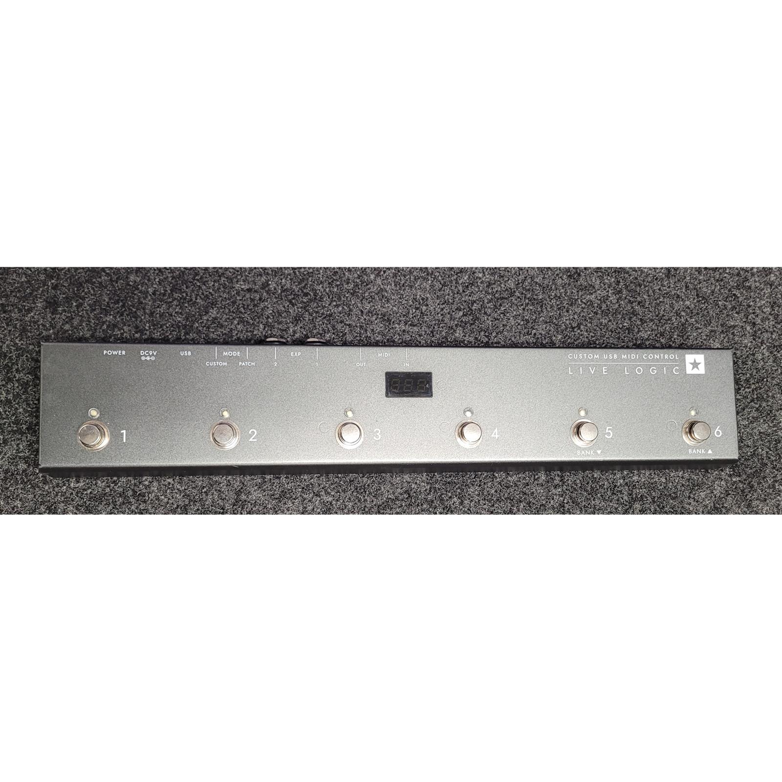 Blackstar Live Logic 6 button MIDI Controller USED