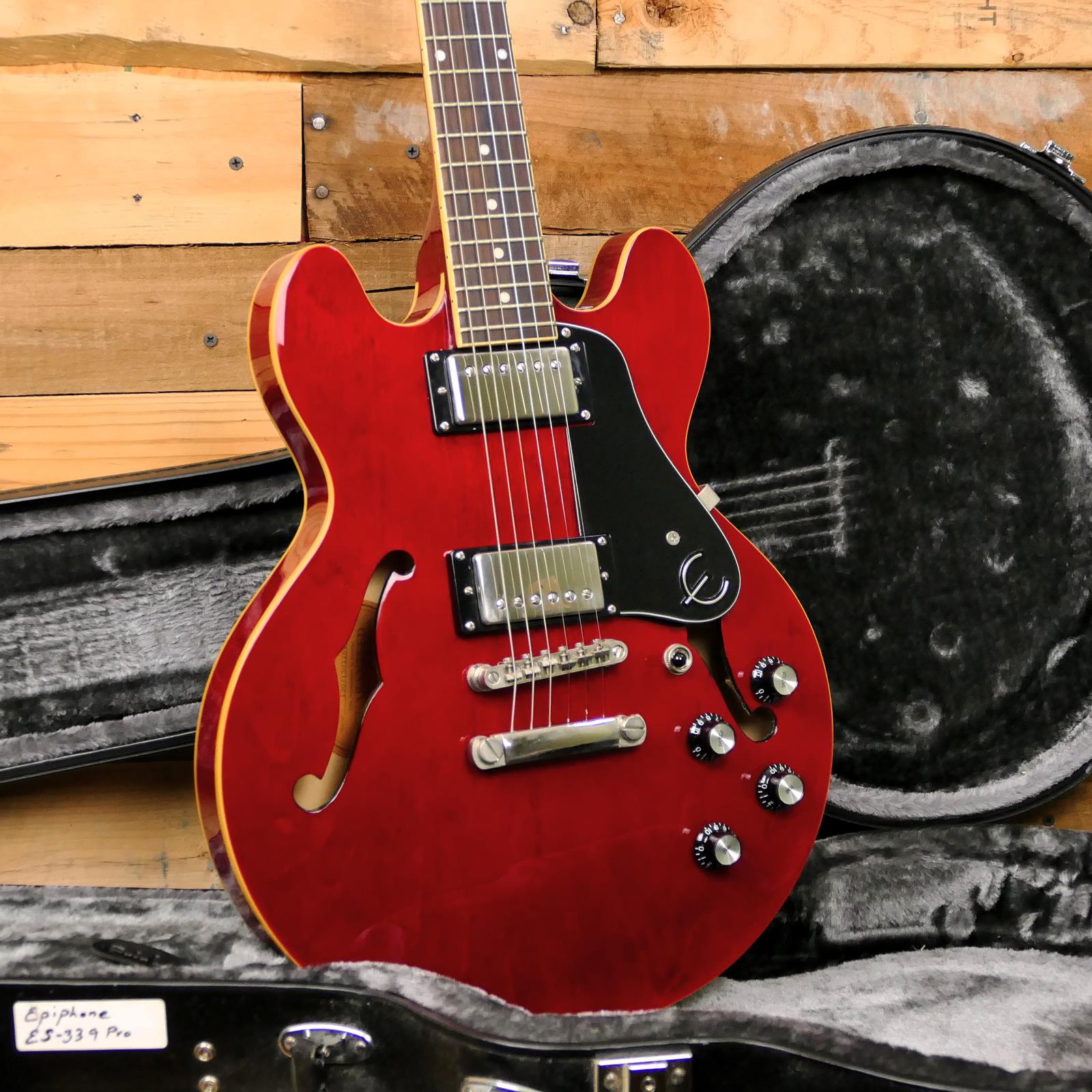 EPIPHONE USED Epiphone ES339 w/Case and Upgraded Pickups