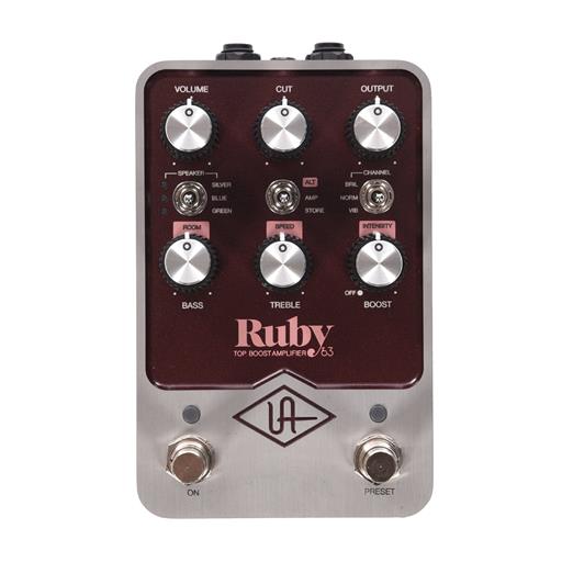 Universal Audio Ruby '63 Top Boost Amplifier Pedal
